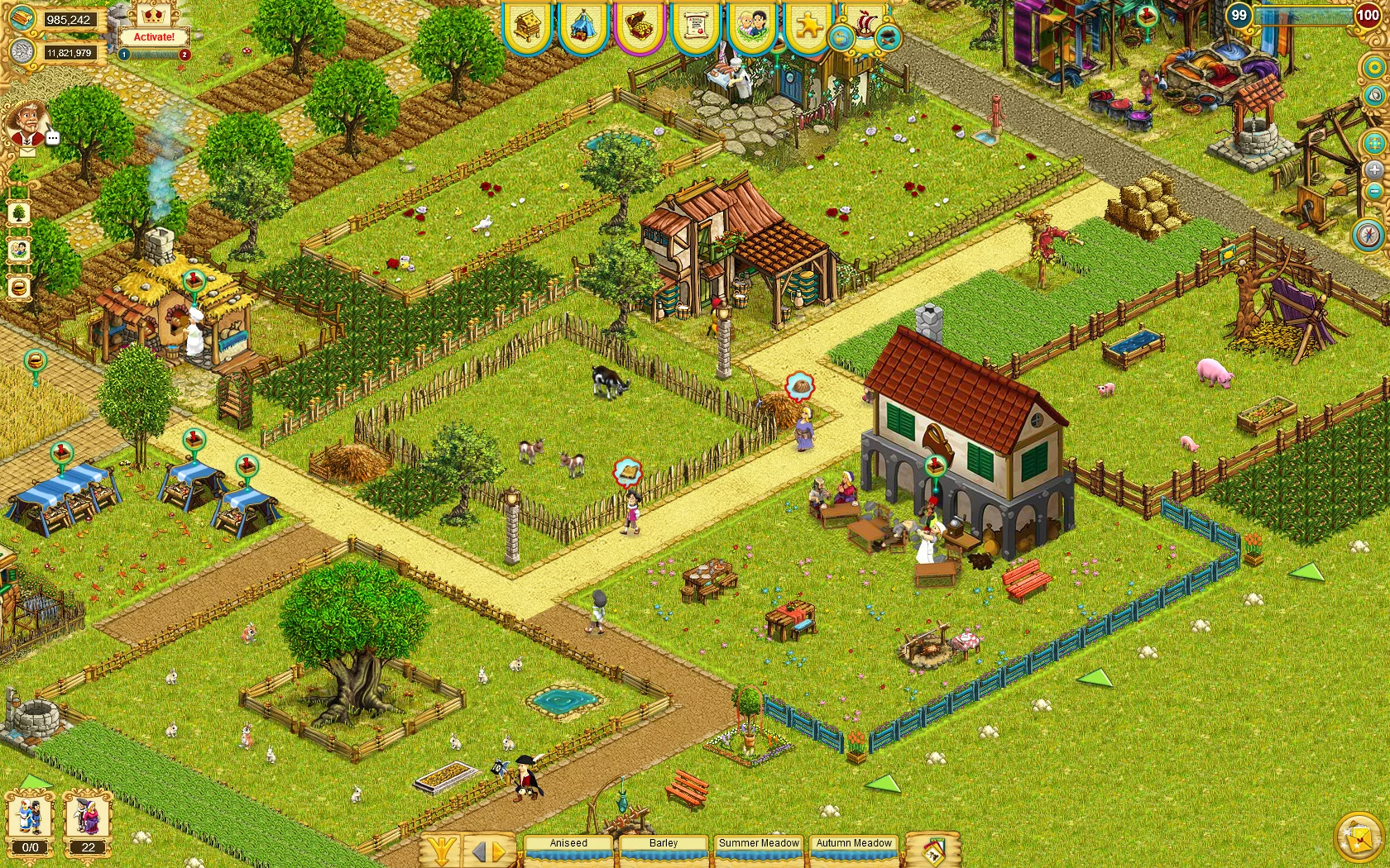 Изображение игры: My Little Farmies