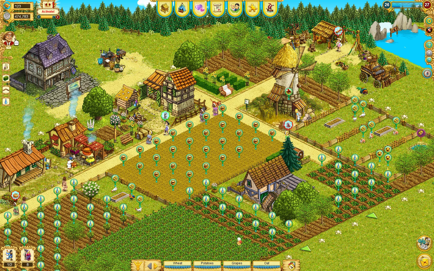 Изображение игры: My Little Farmies