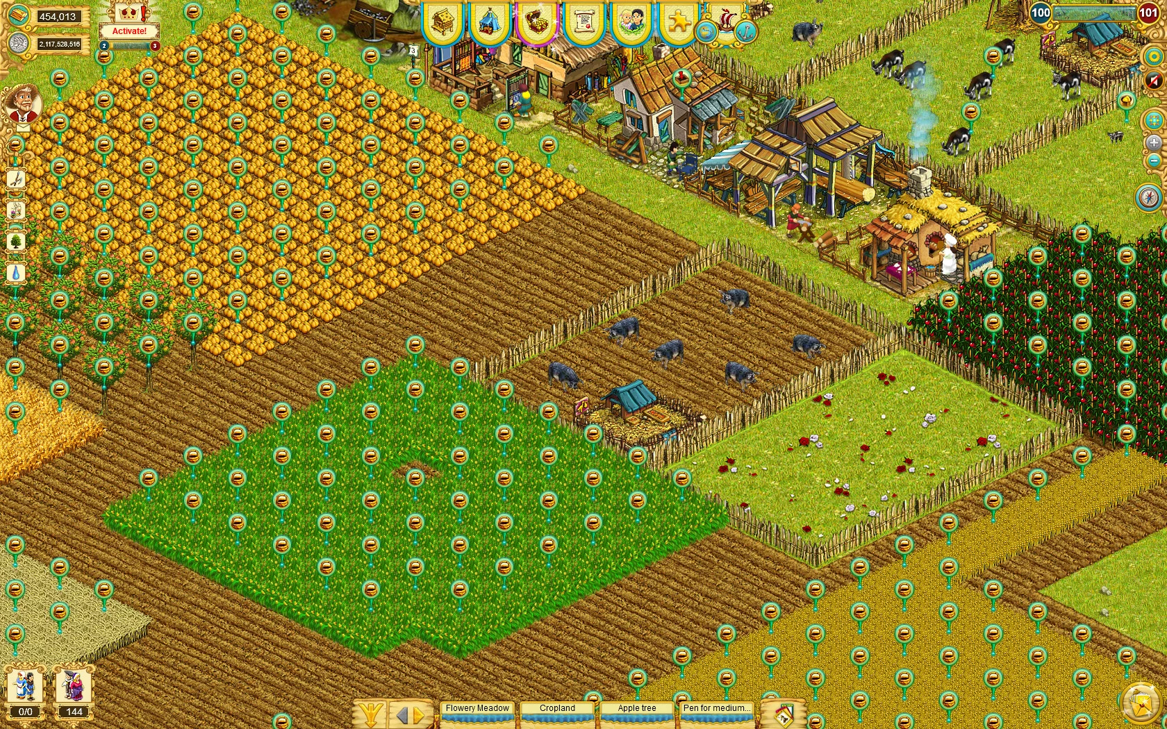 Изображение игры: My Little Farmies