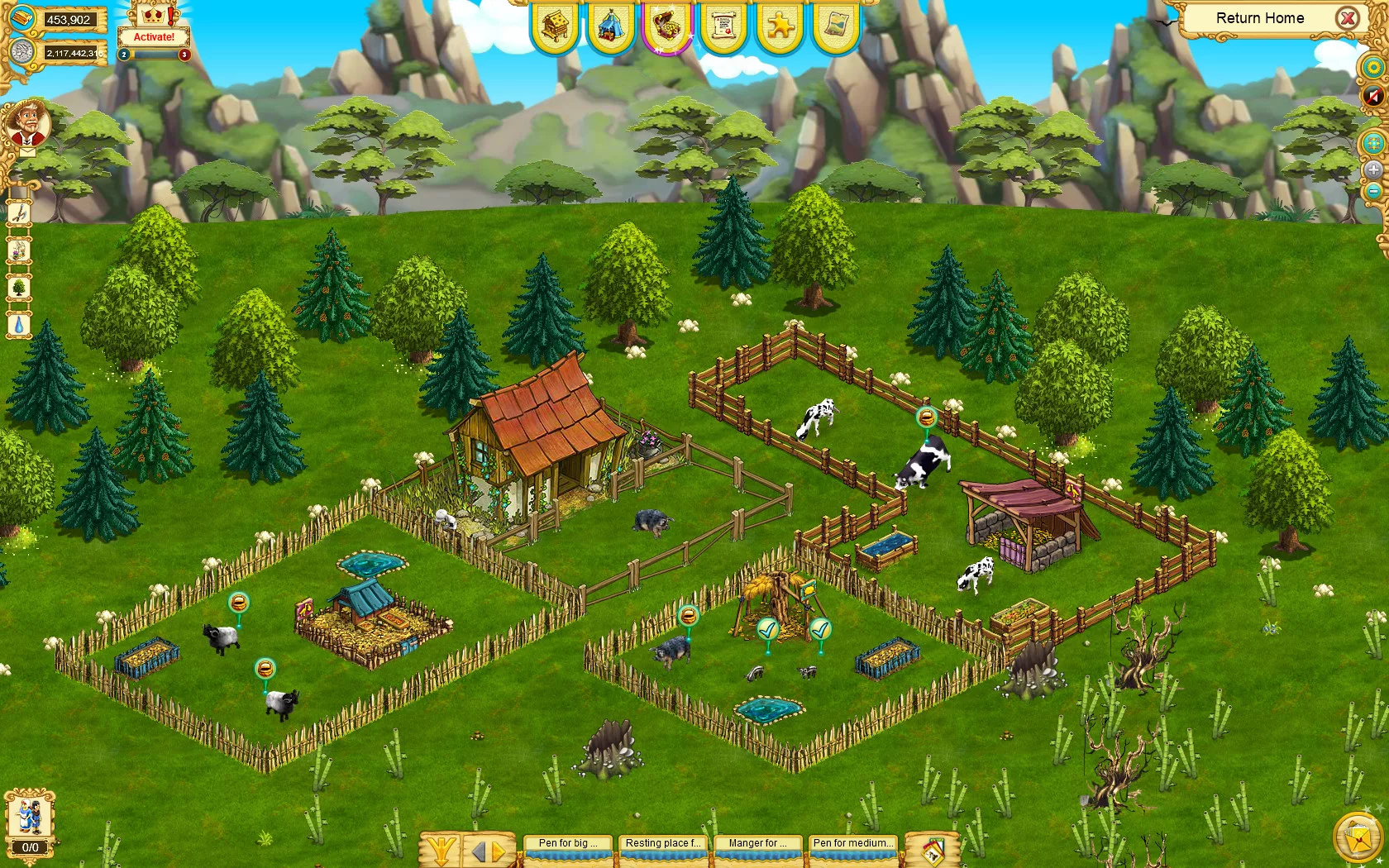 Изображение игры: My Little Farmies