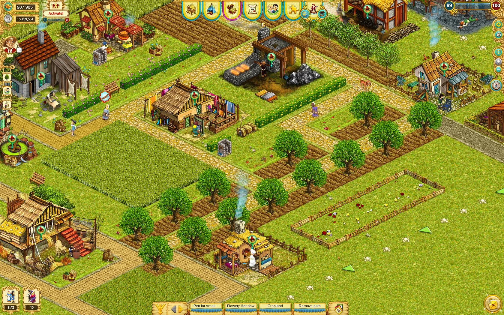 Изображение игры: My Little Farmies