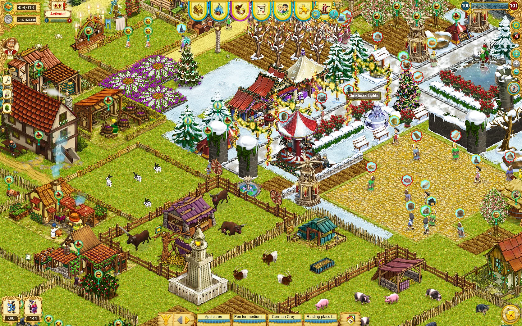 Изображение игры: My Little Farmies