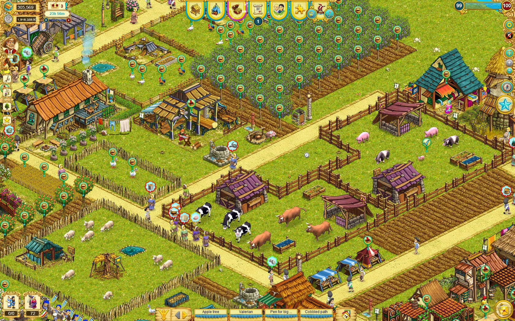 Изображение игры: My Little Farmies
