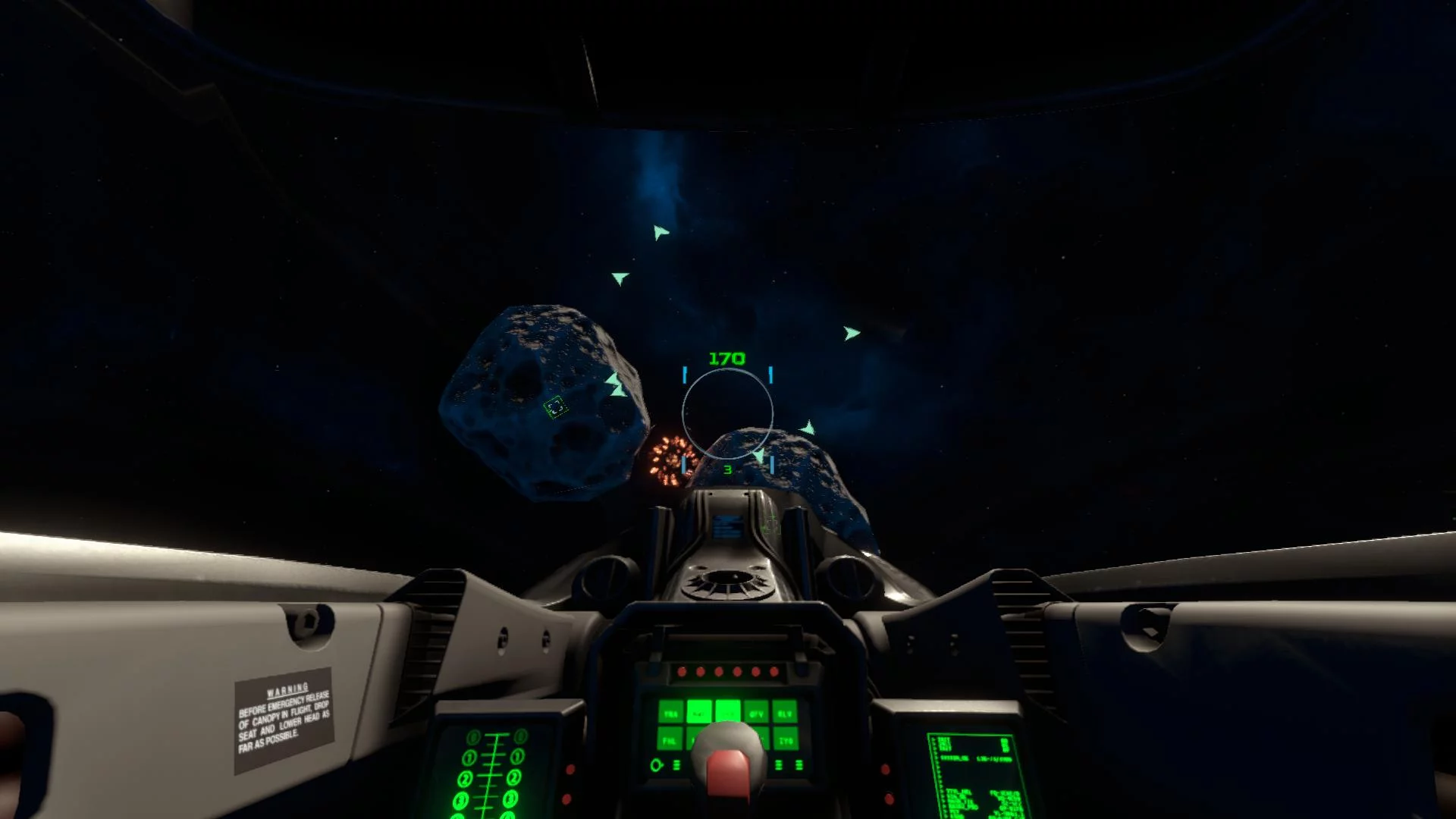 Изображение игры: AstroBlast VR