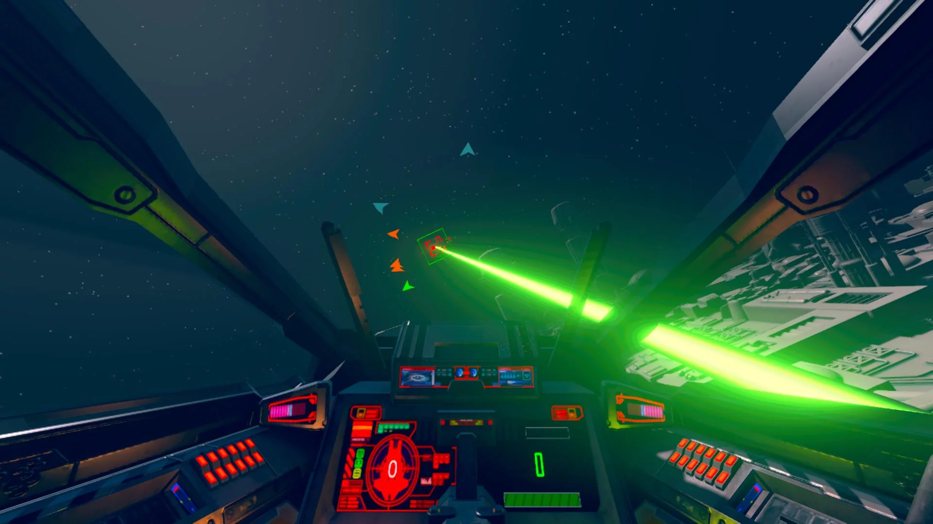 Изображение игры: Trench Run VR