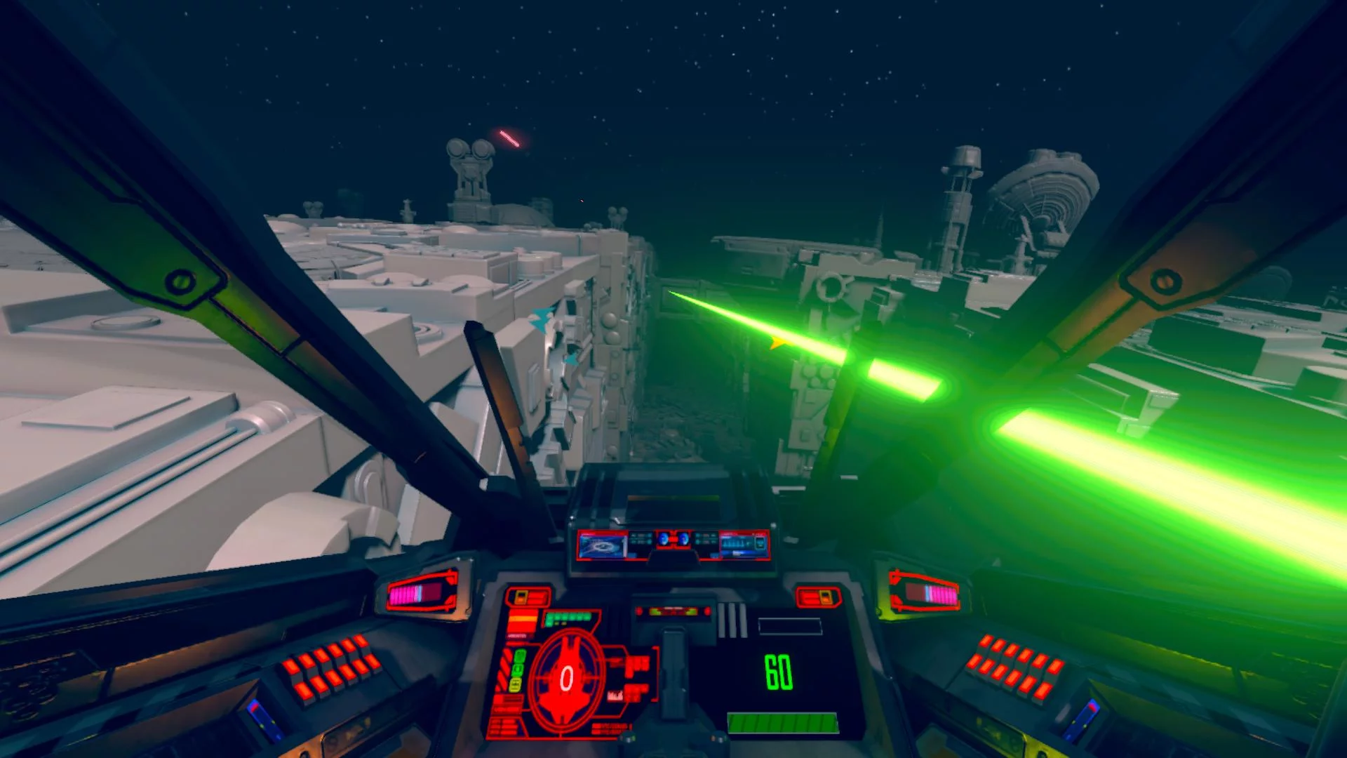 Изображение игры: Trench Run VR