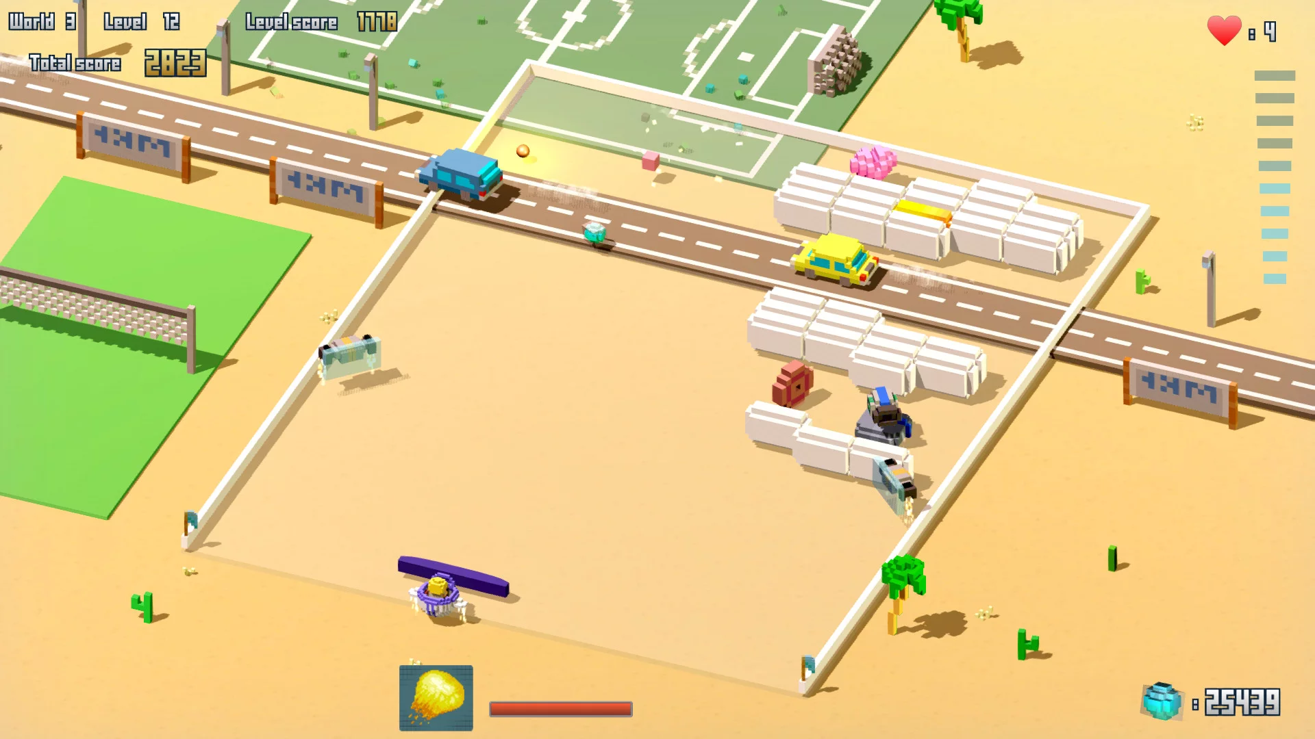 Изображение игры: Voxel Baller