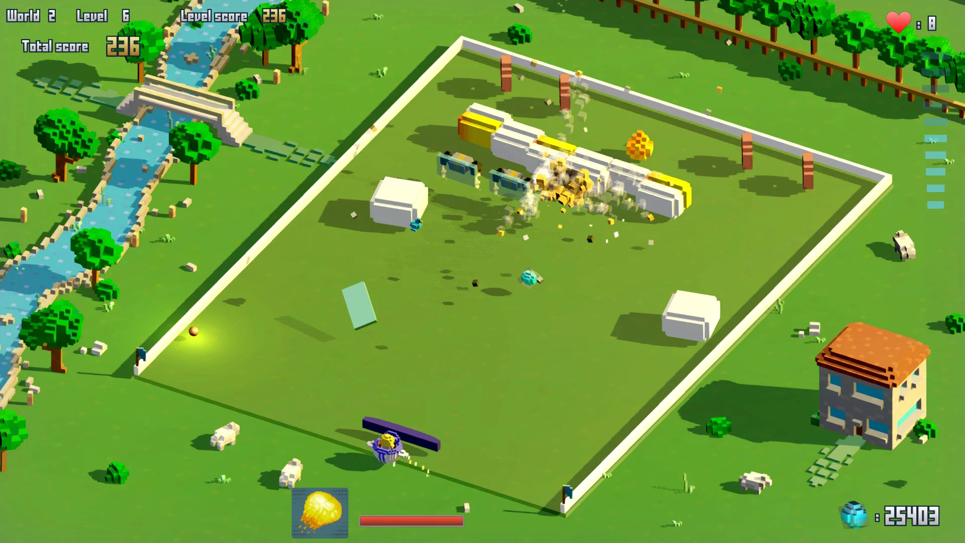 Изображение игры: Voxel Baller