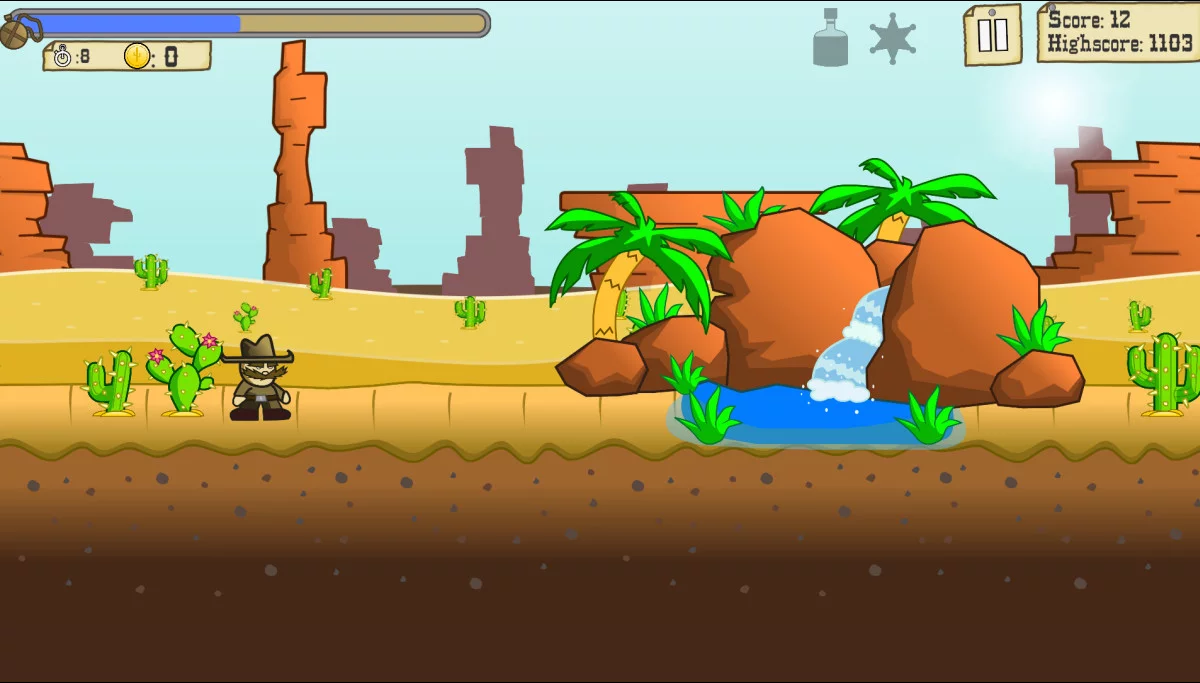 Изображение игры: Cactus Jumper