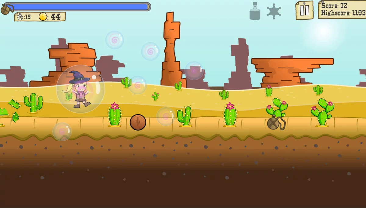 Изображение игры: Cactus Jumper