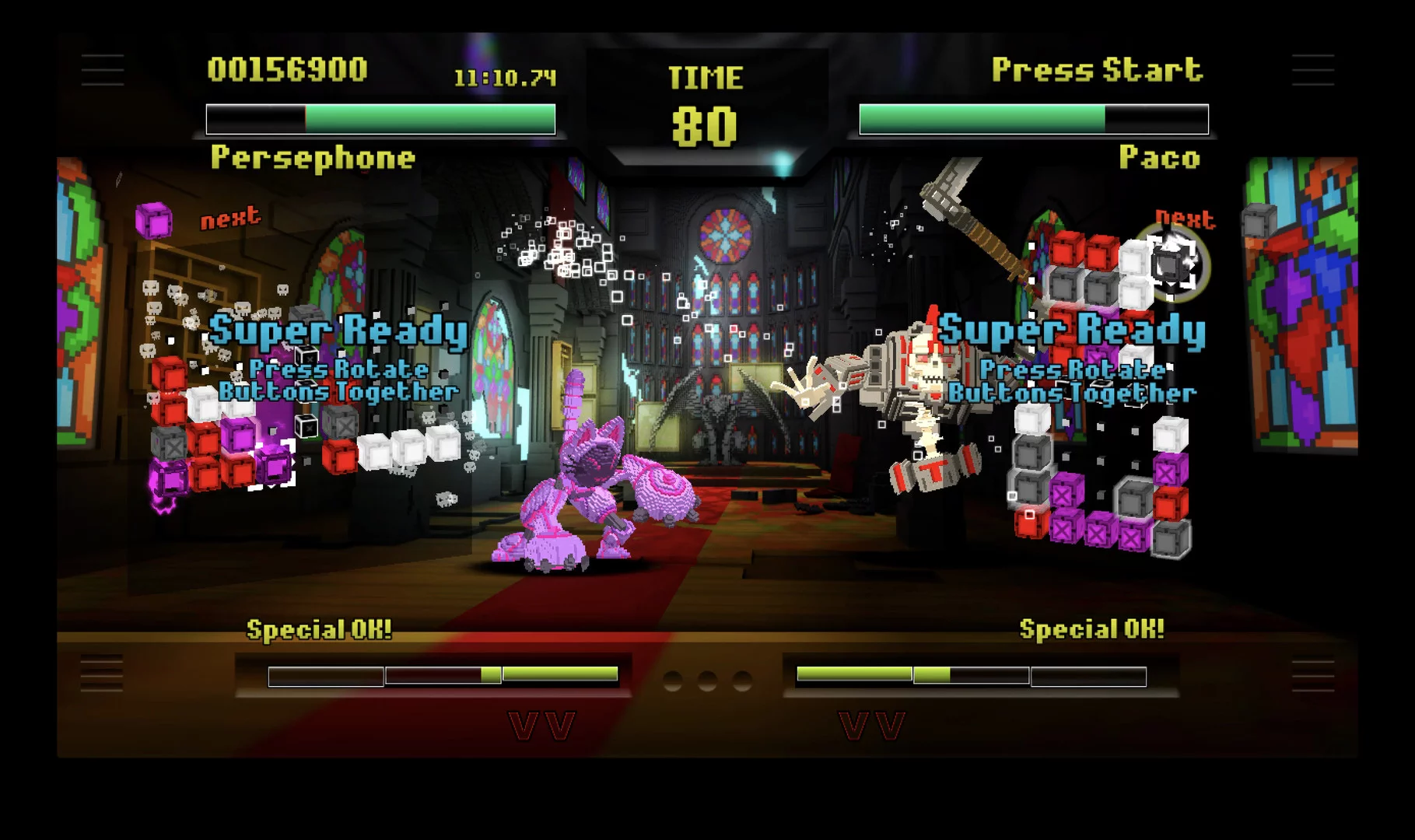 Изображение игры: Robo Puzzle Smash