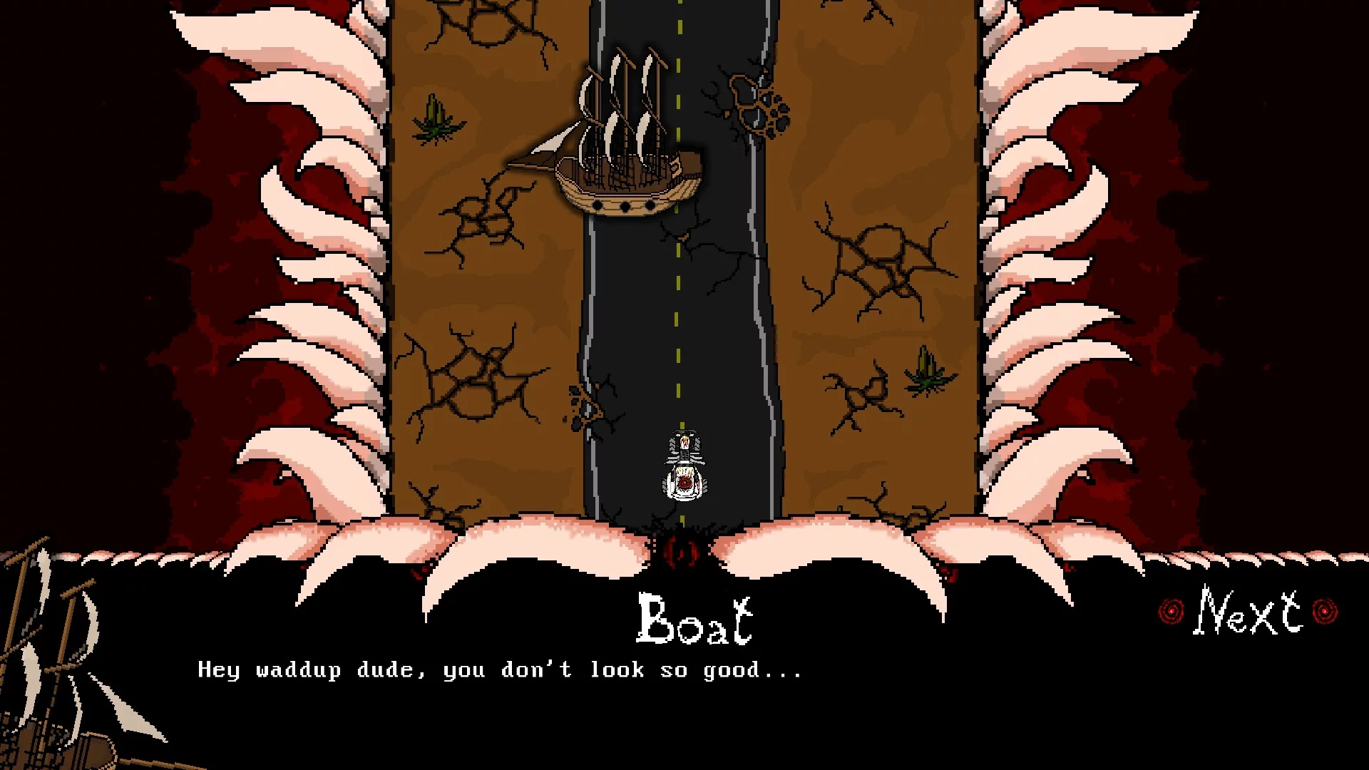 Изображение игры: Road Doom