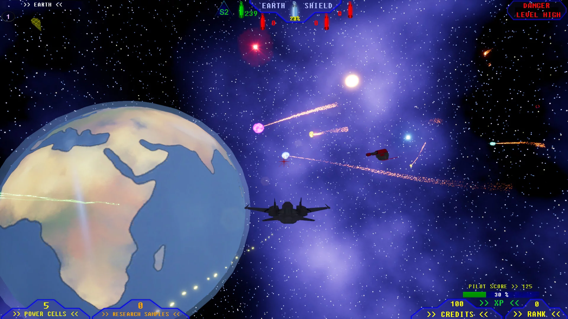 Изображение игры: Asteroid Defender!