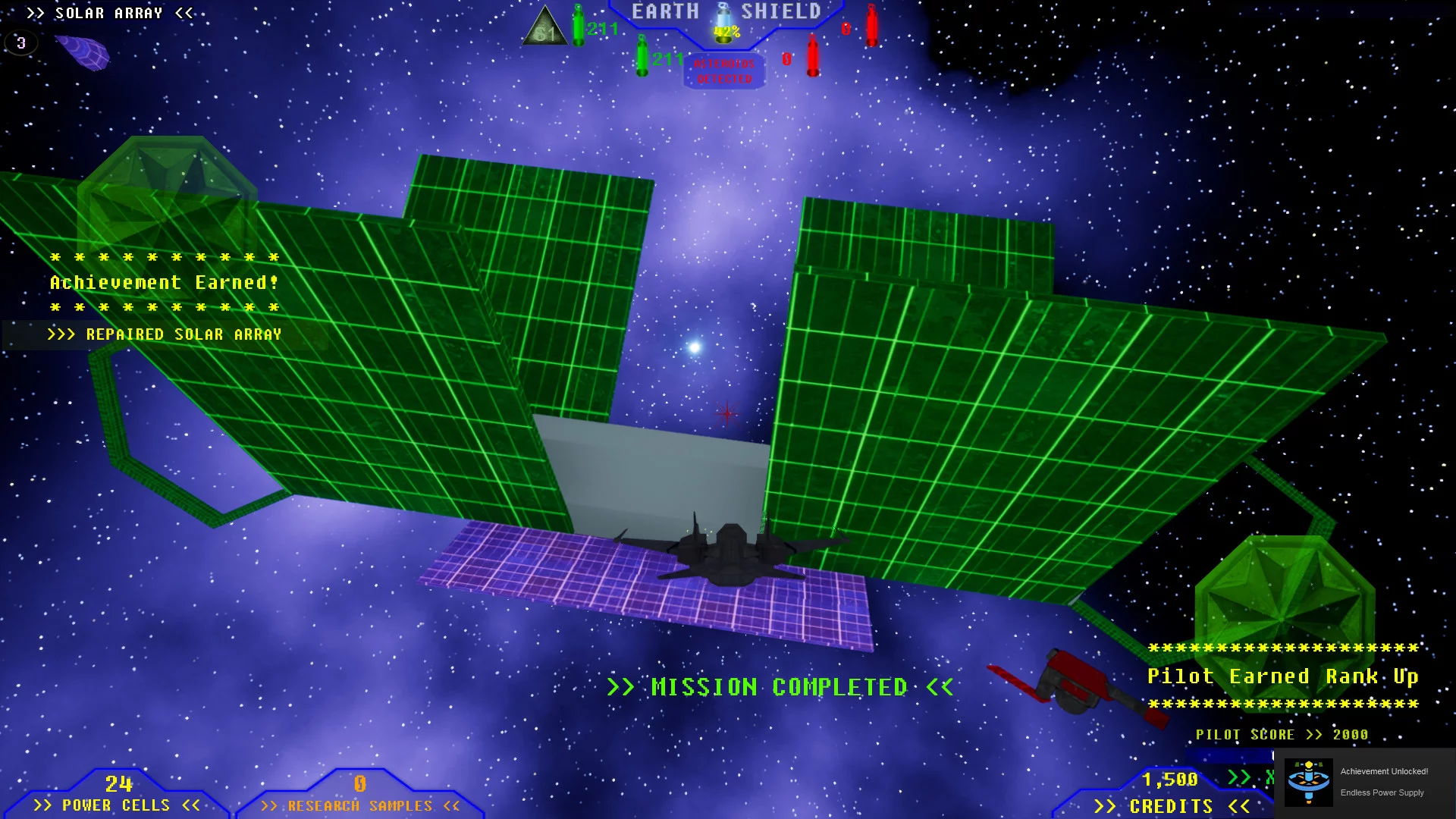 Изображение игры: Asteroid Defender!