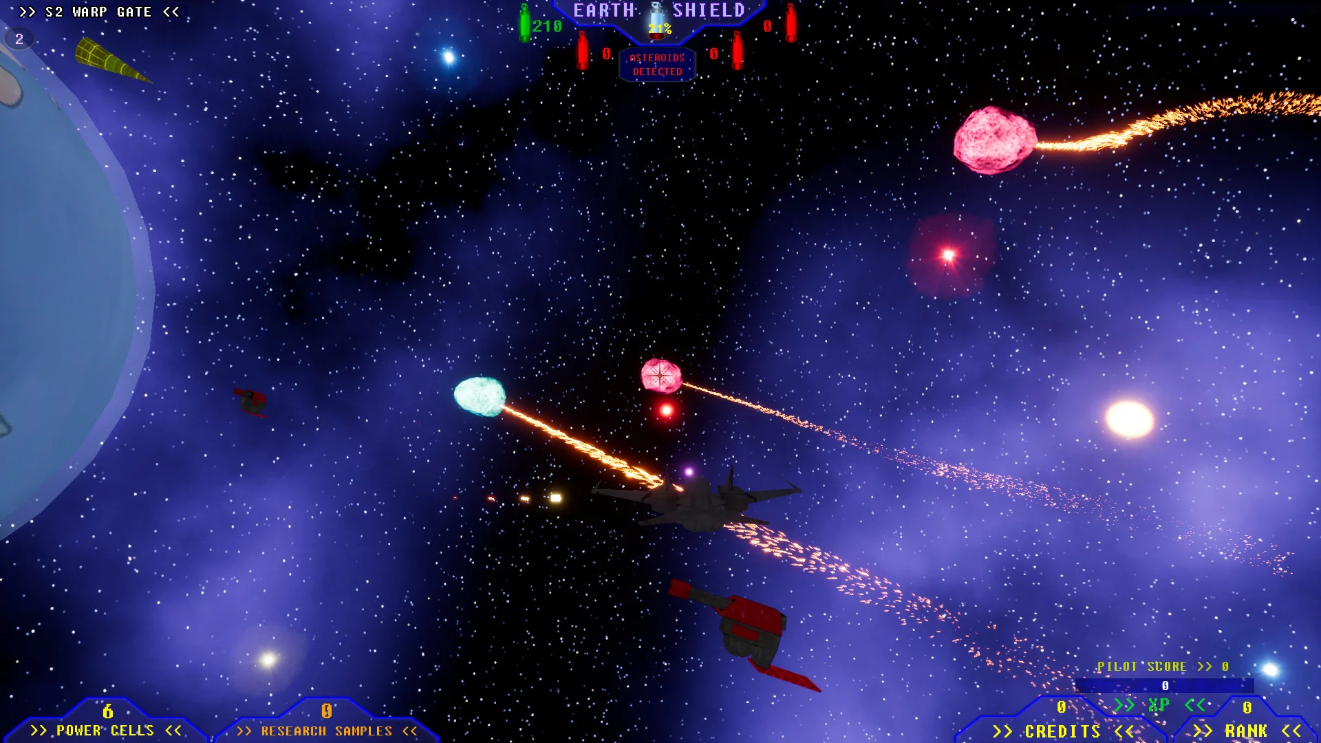 Изображение игры: Asteroid Defender!