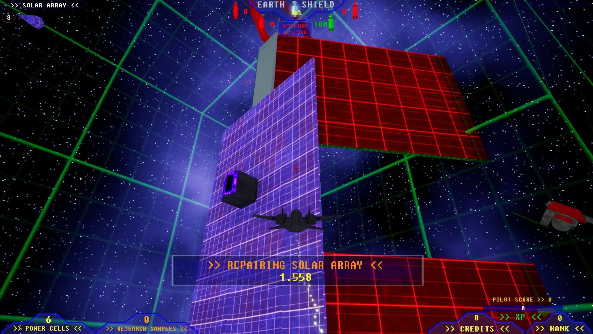 Изображение игры: Asteroid Defender!