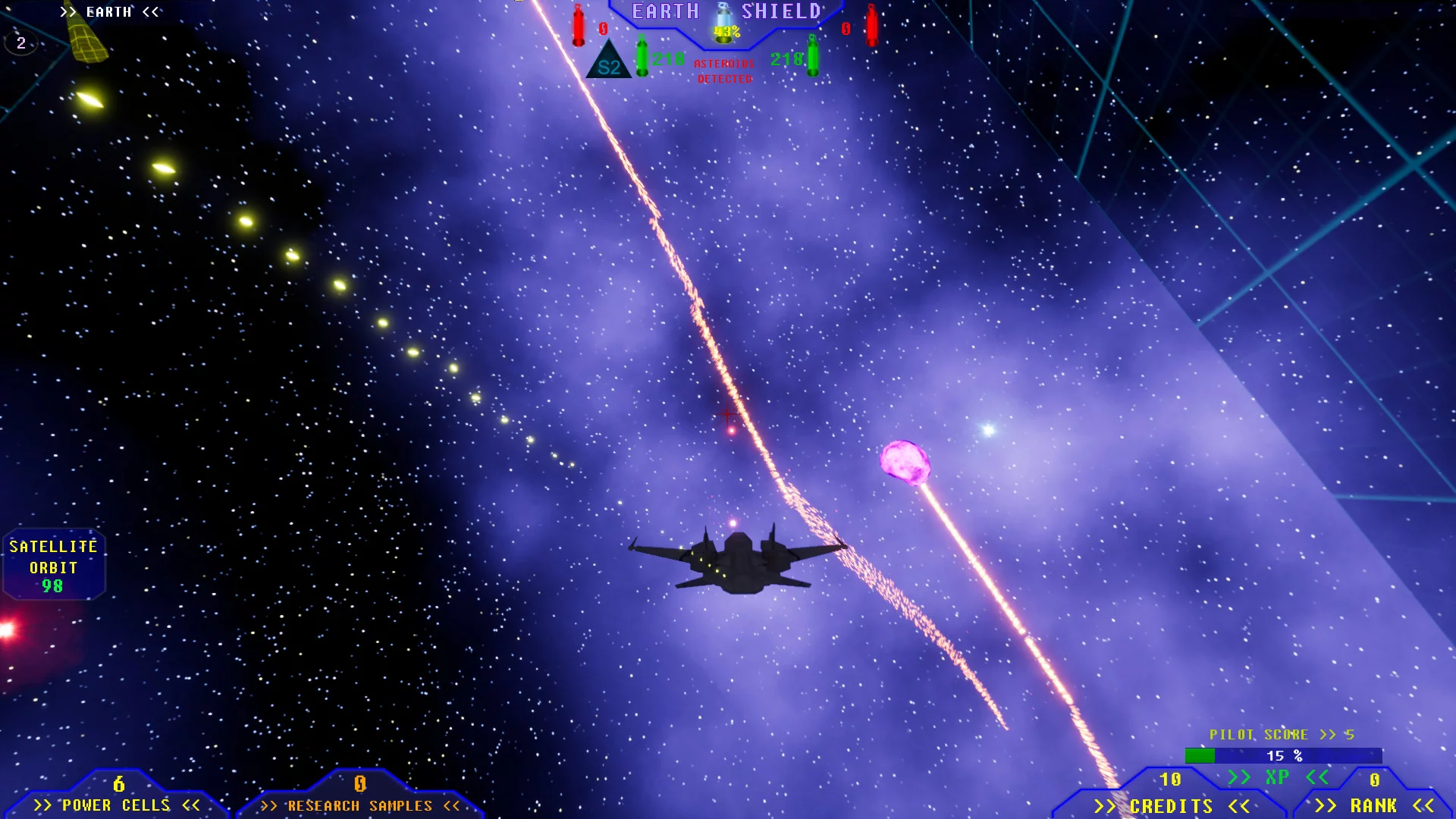 Изображение игры: Asteroid Defender!
