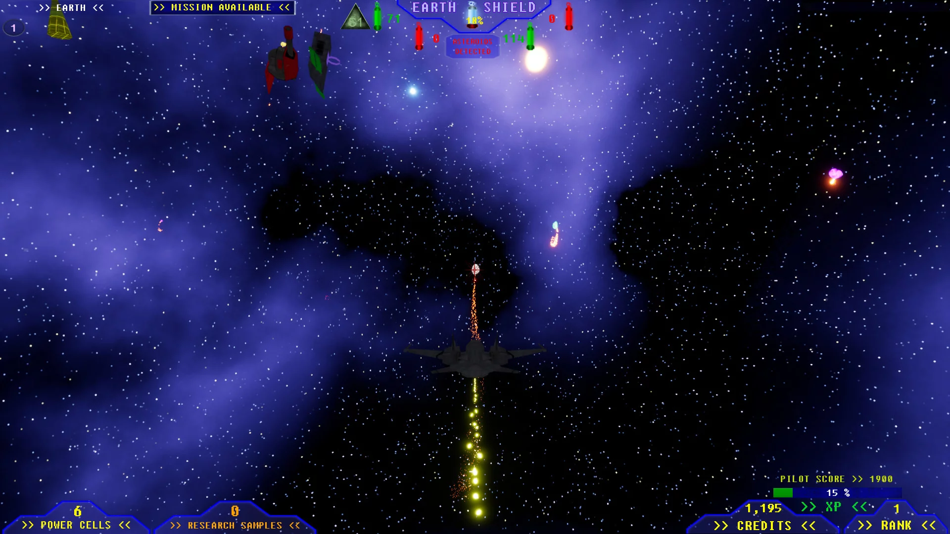 Изображение игры: Asteroid Defender!