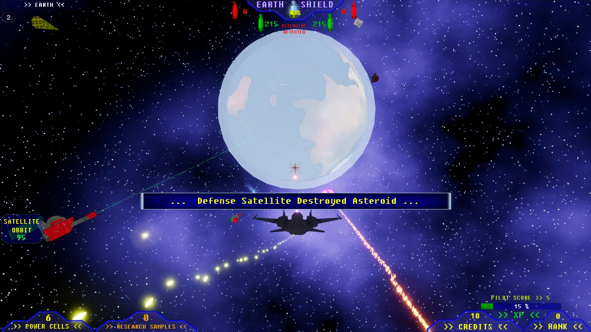 Изображение игры: Asteroid Defender!