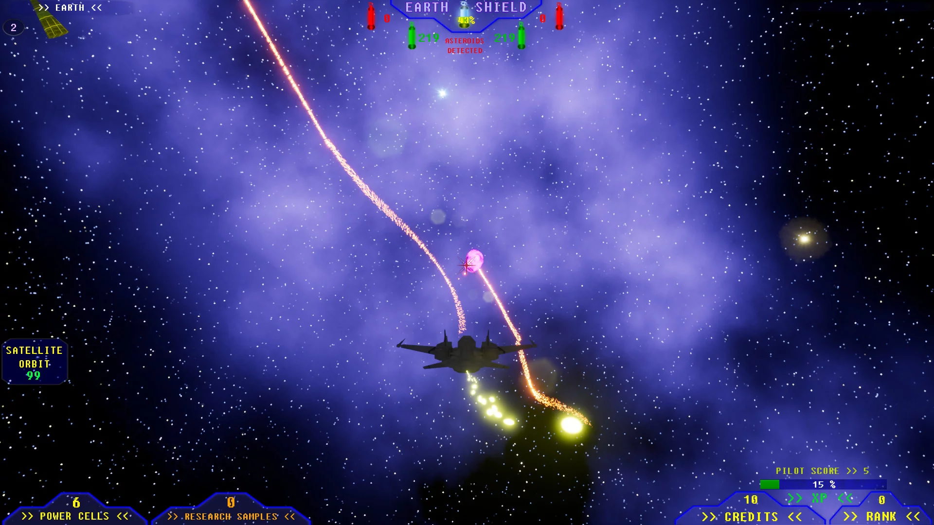 Изображение игры: Asteroid Defender!