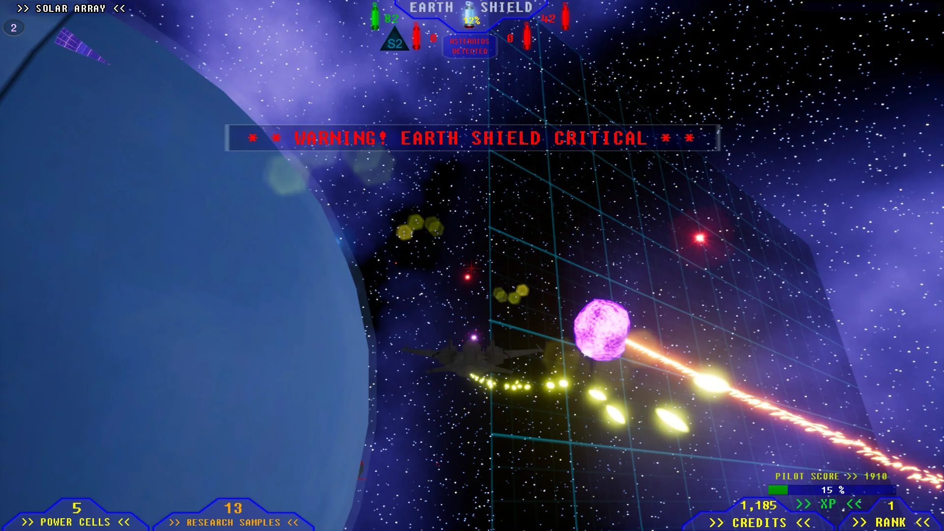 Изображение игры: Asteroid Defender!