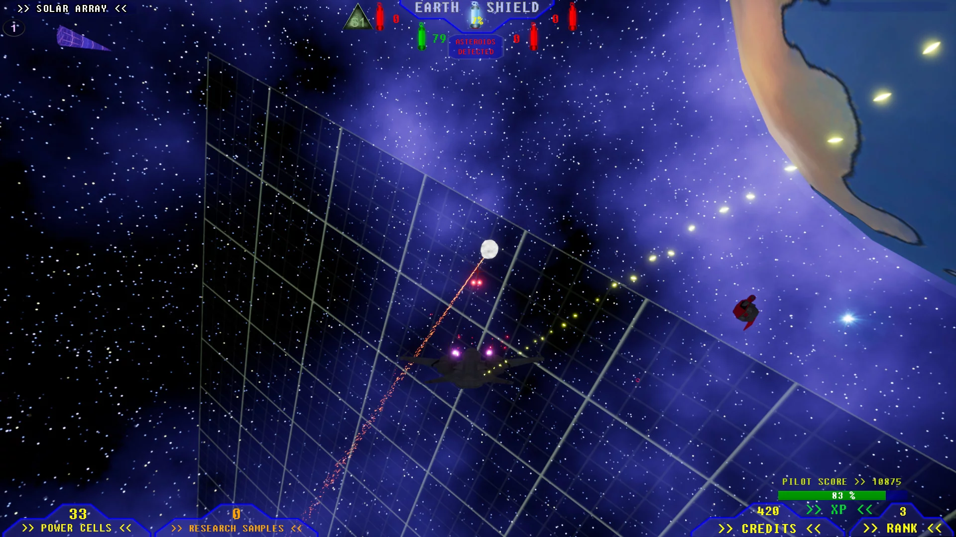 Изображение игры: Asteroid Defender!