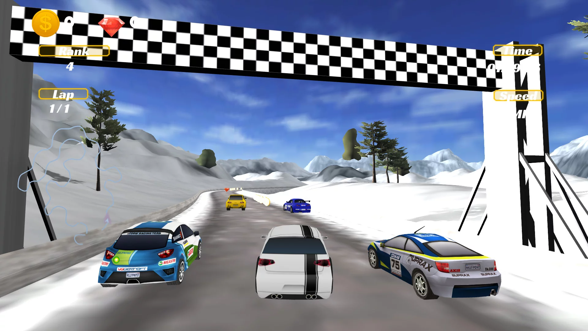 Изображение игры: Super Kids Racing