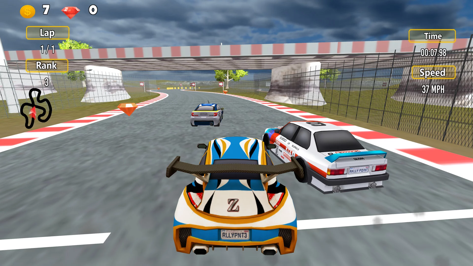 Изображение игры: Super Kids Racing