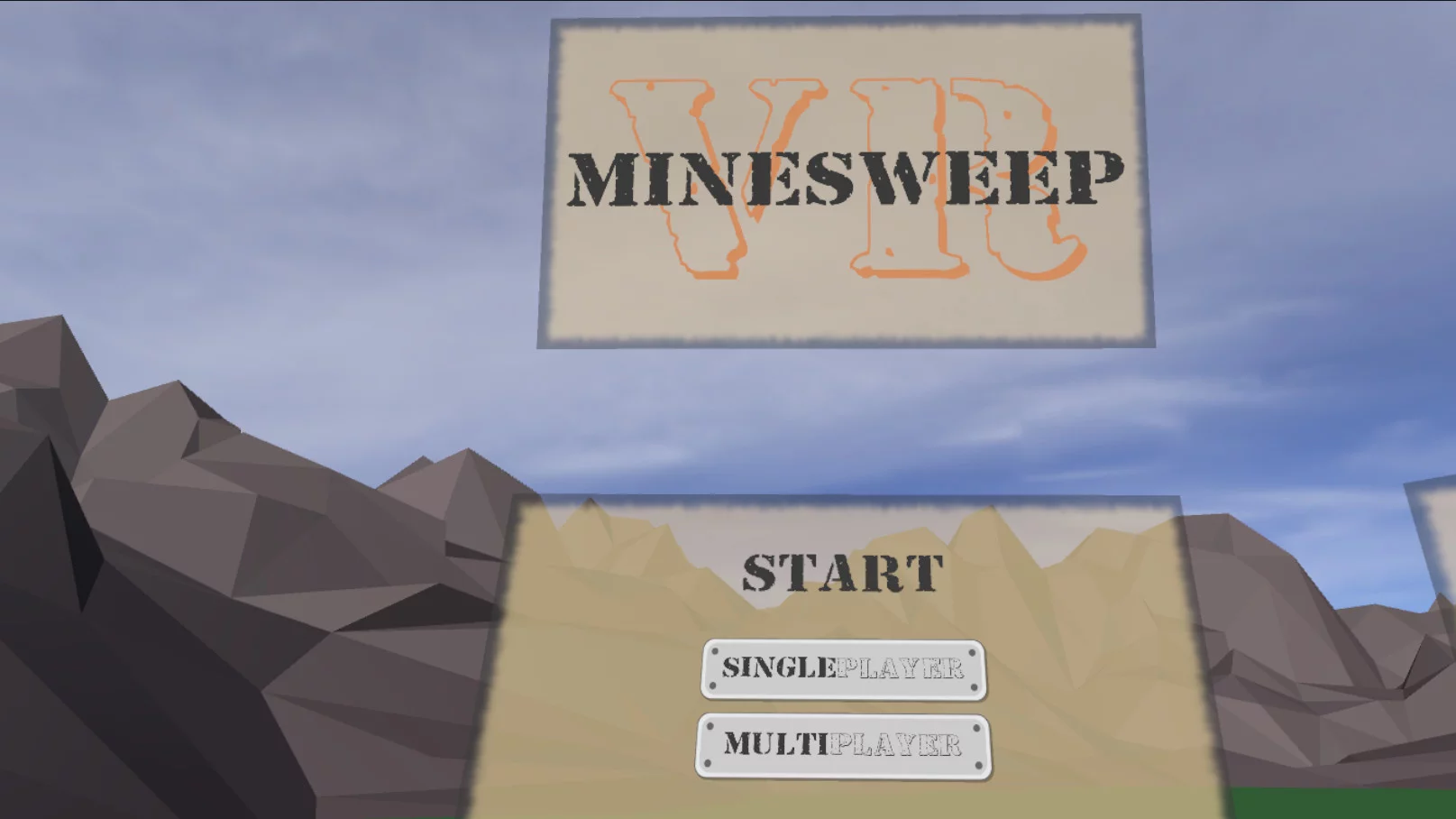 Изображение игры: MineSweepVR