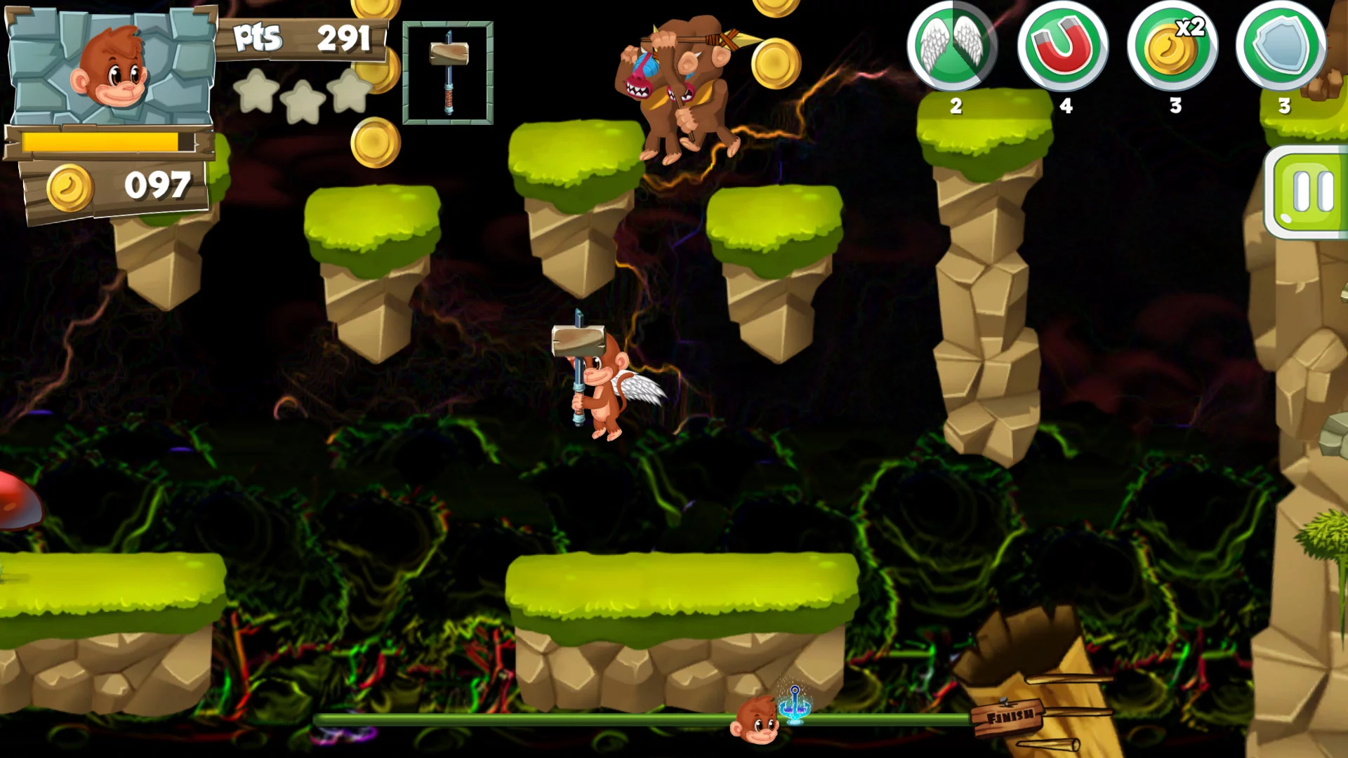 Изображение игры: Monkey Slap