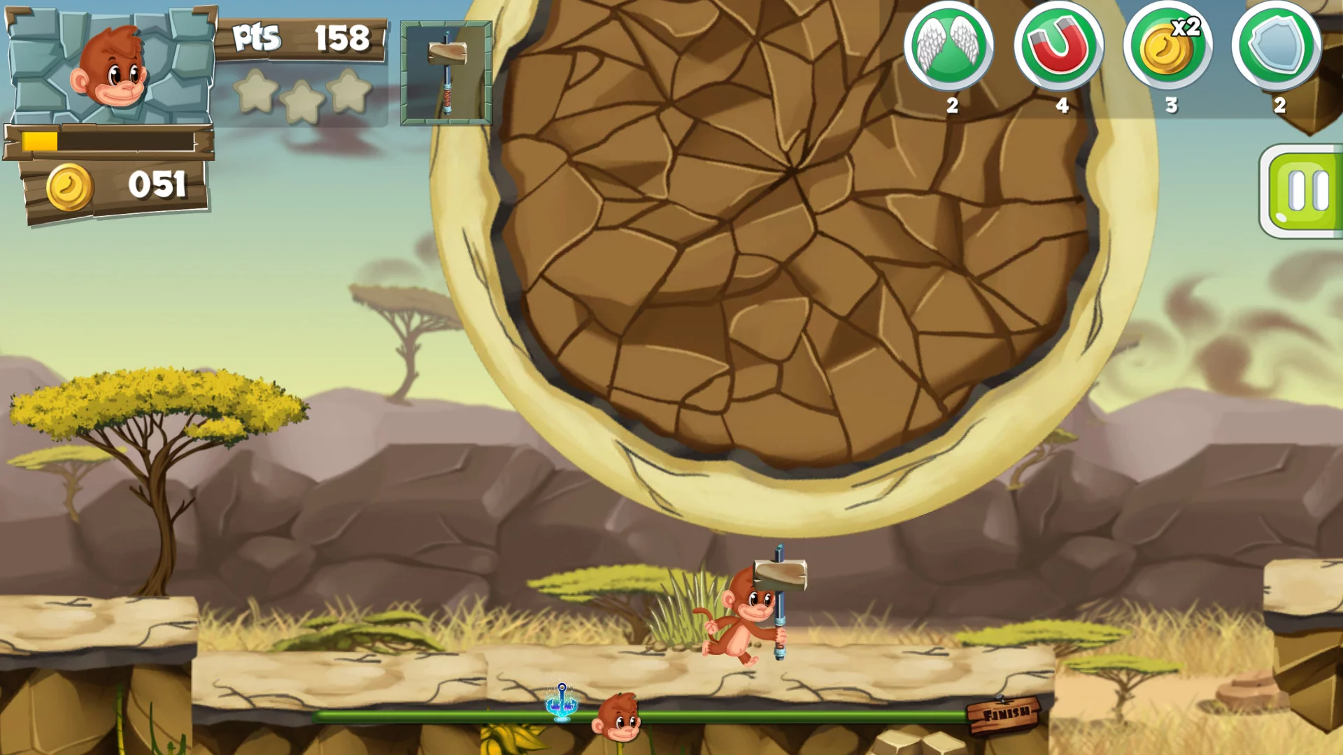 Изображение игры: Monkey Slap