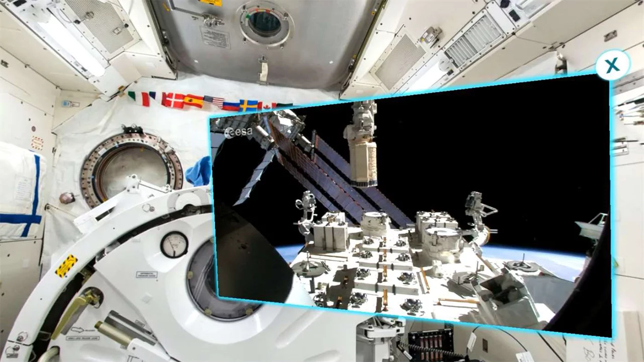 Изображение игры: International Space Station Tour VR