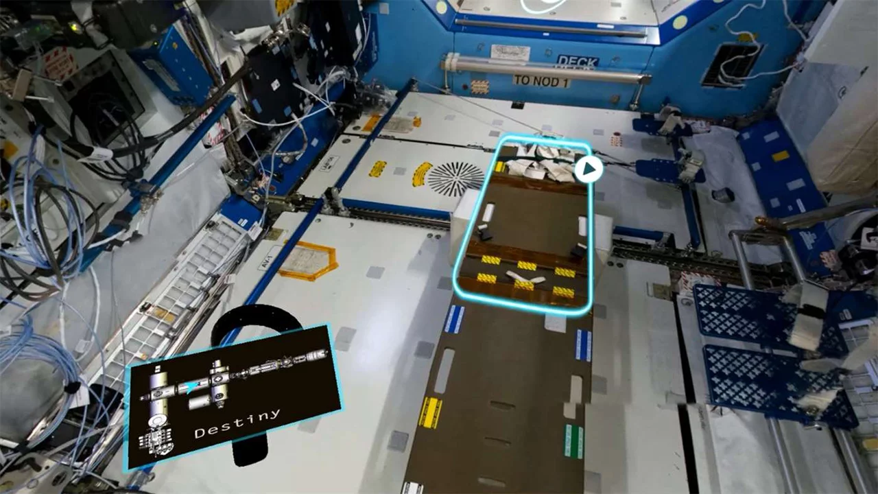 Изображение игры: International Space Station Tour VR