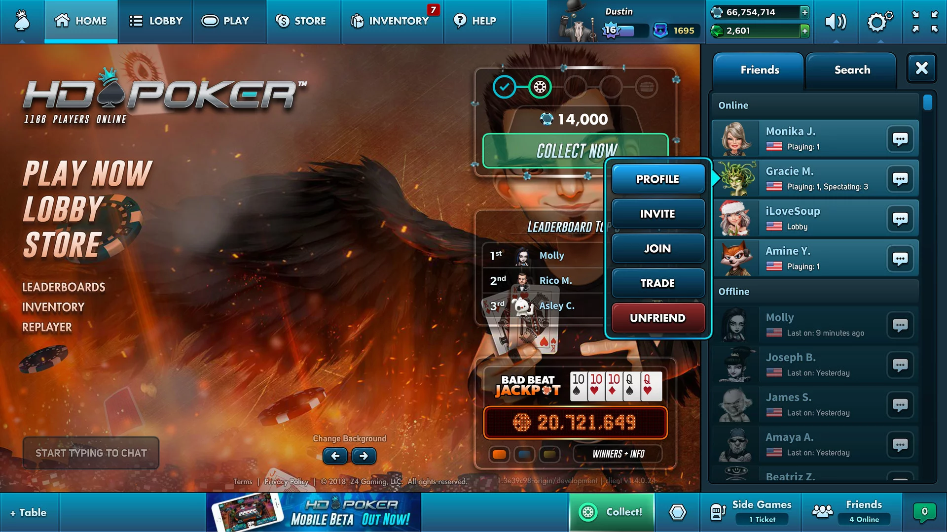 Изображение игры: HD Poker: Texas Hold'em
