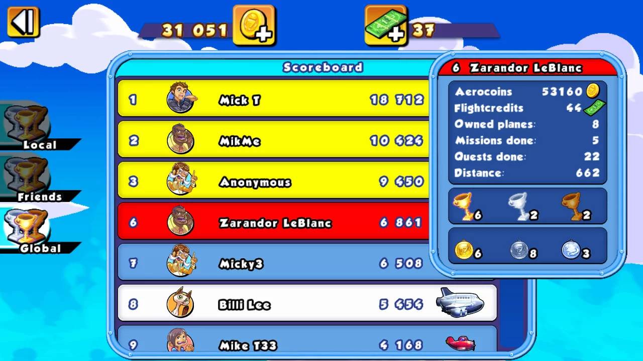 Изображение игры: Ultimate Panic Flight