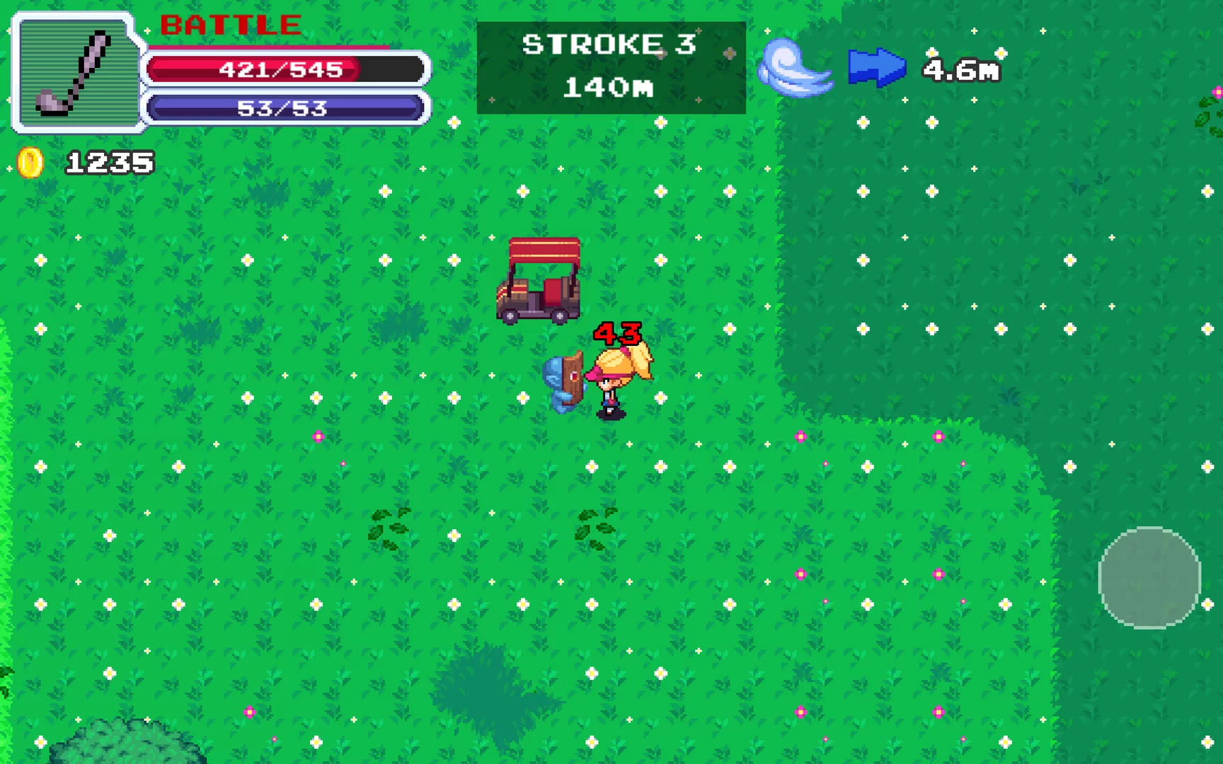 Изображение игры: RPGolf