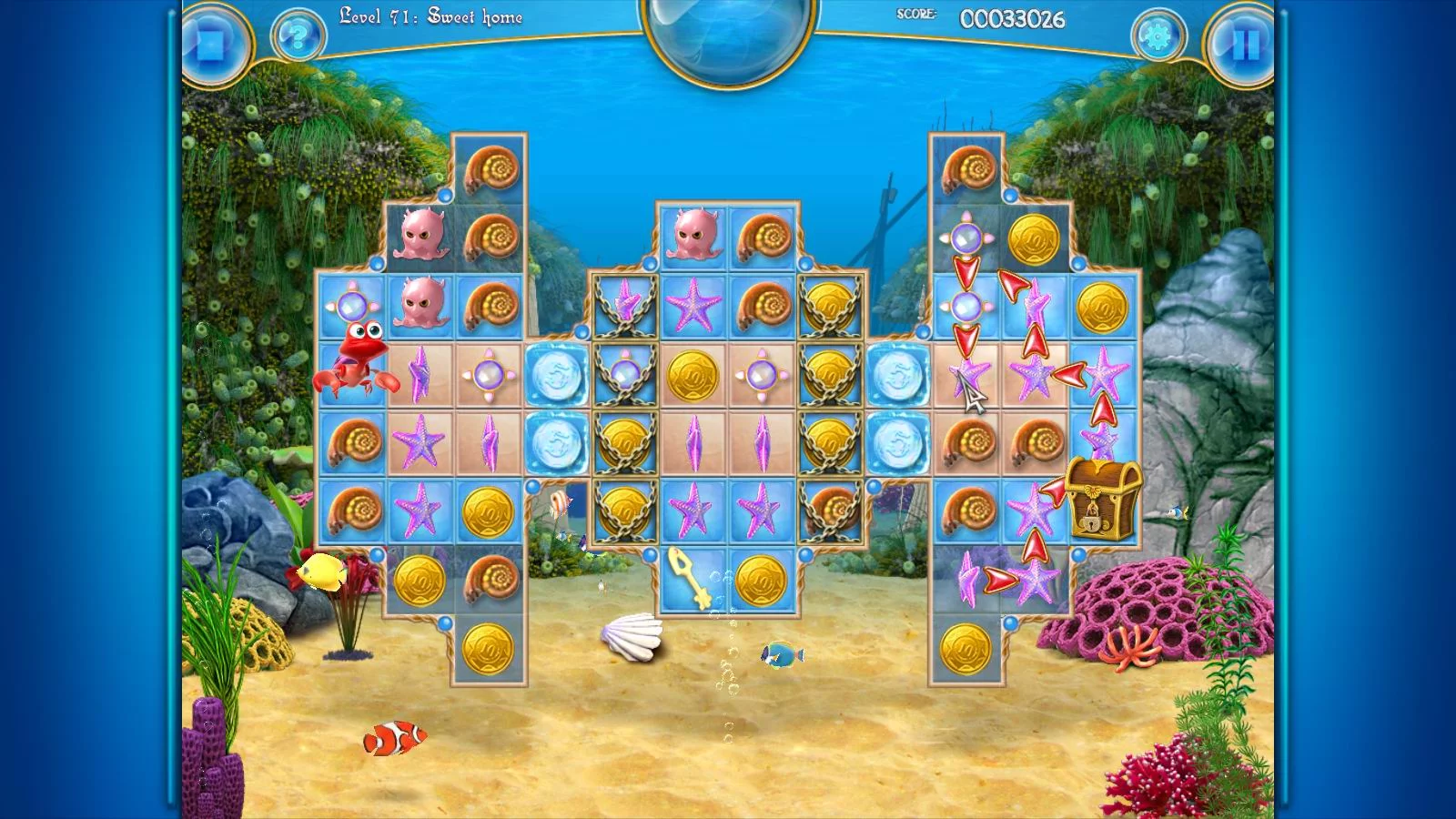 Изображение игры: Mermaid Adventures: The Frozen Time