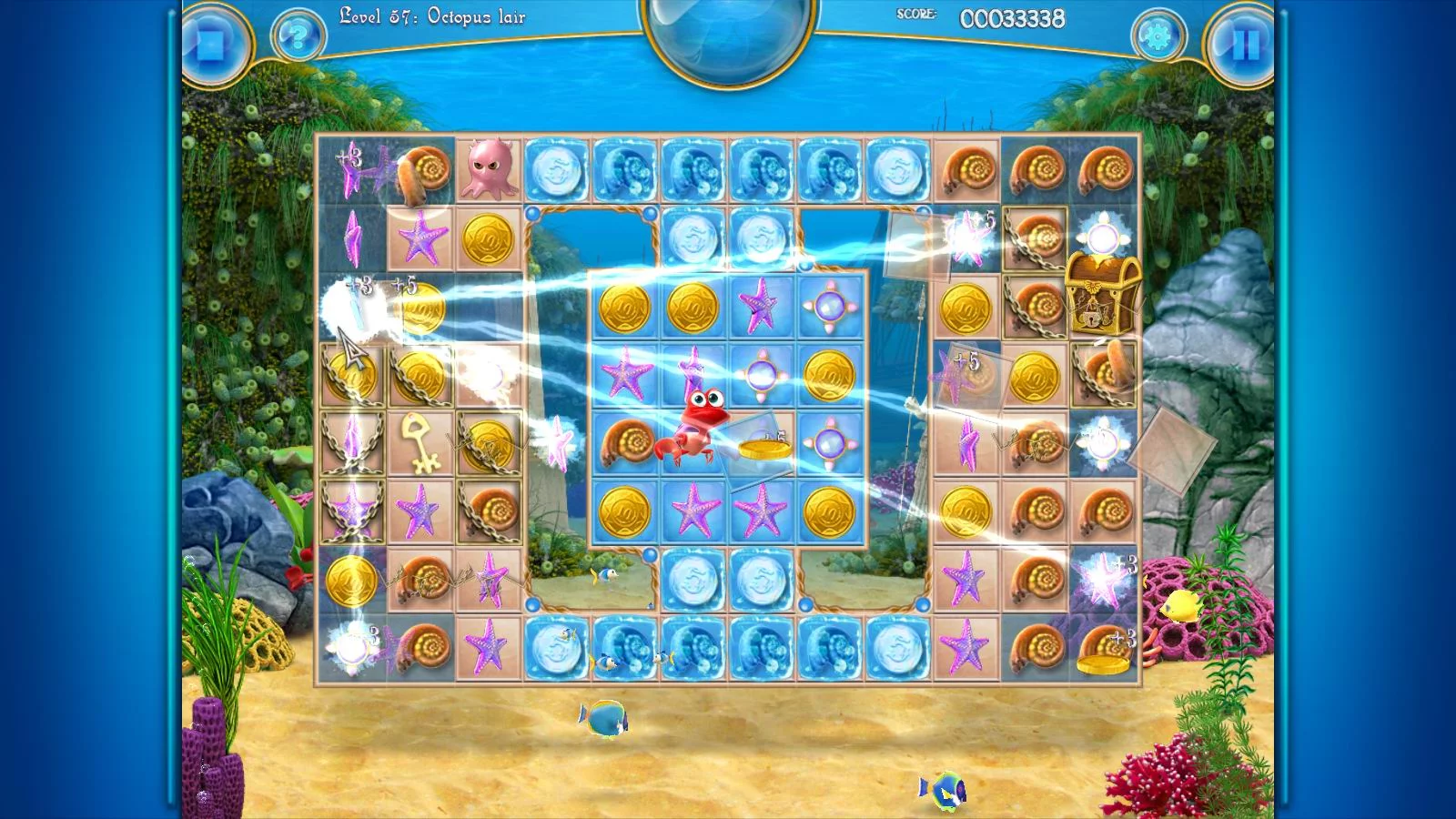 Изображение игры: Mermaid Adventures: The Frozen Time