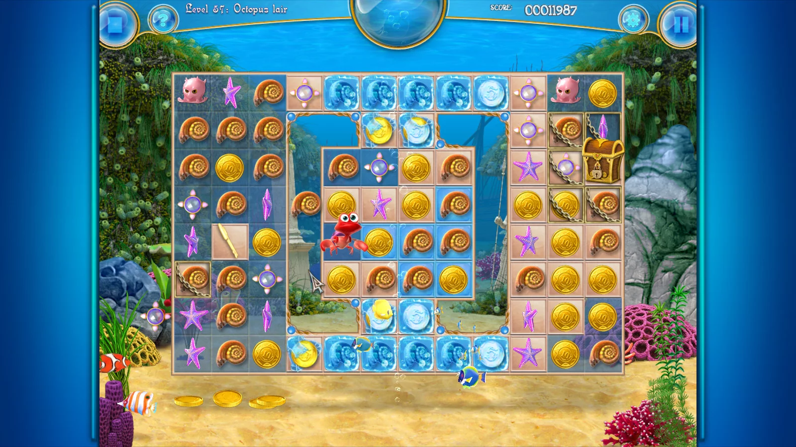 Изображение игры: Mermaid Adventures: The Frozen Time