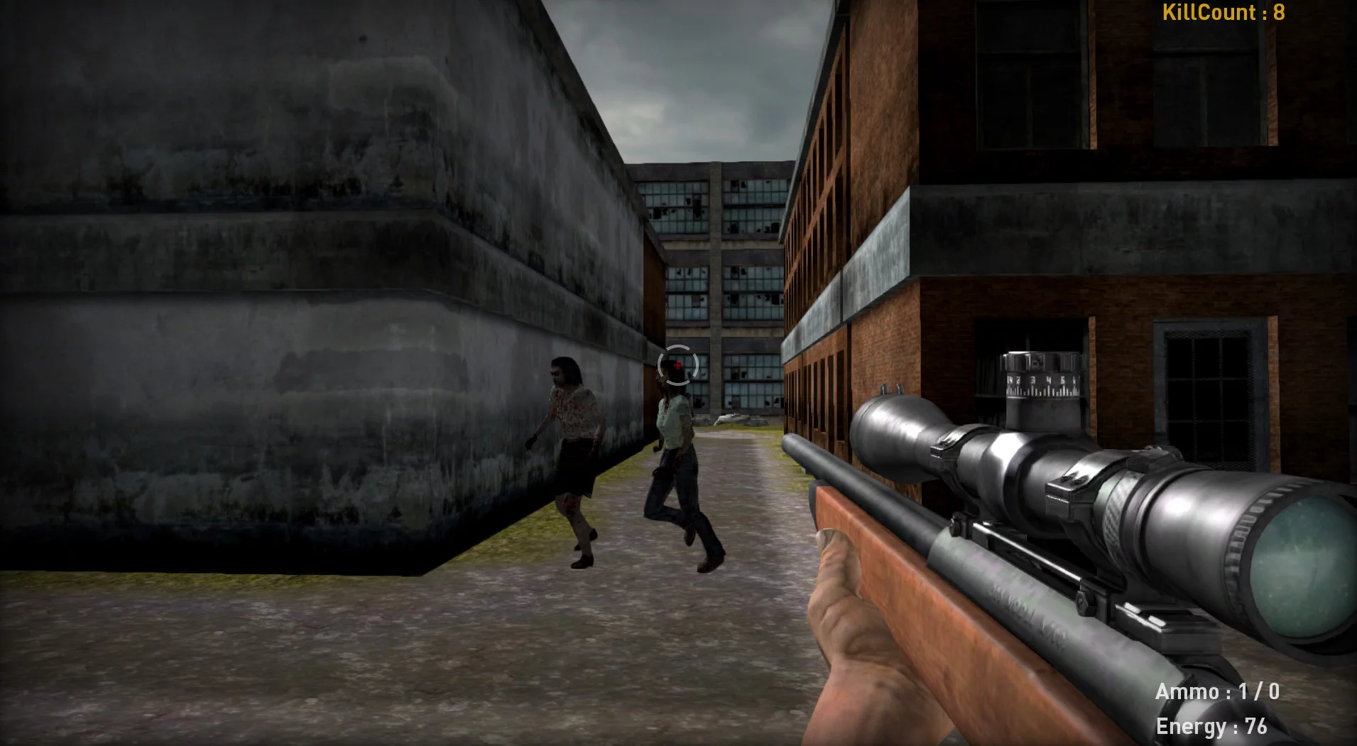 Изображение игры: ZombieHunt