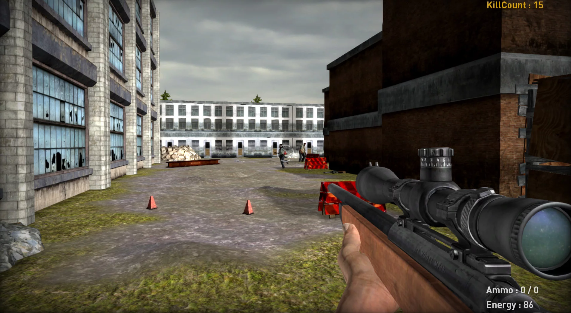 Изображение игры: ZombieHunt