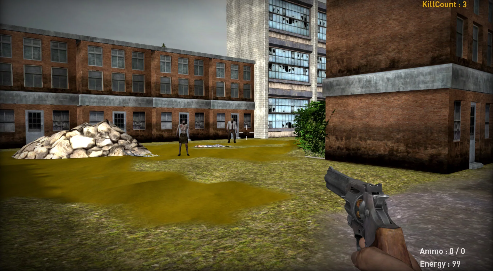 Изображение игры: ZombieHunt