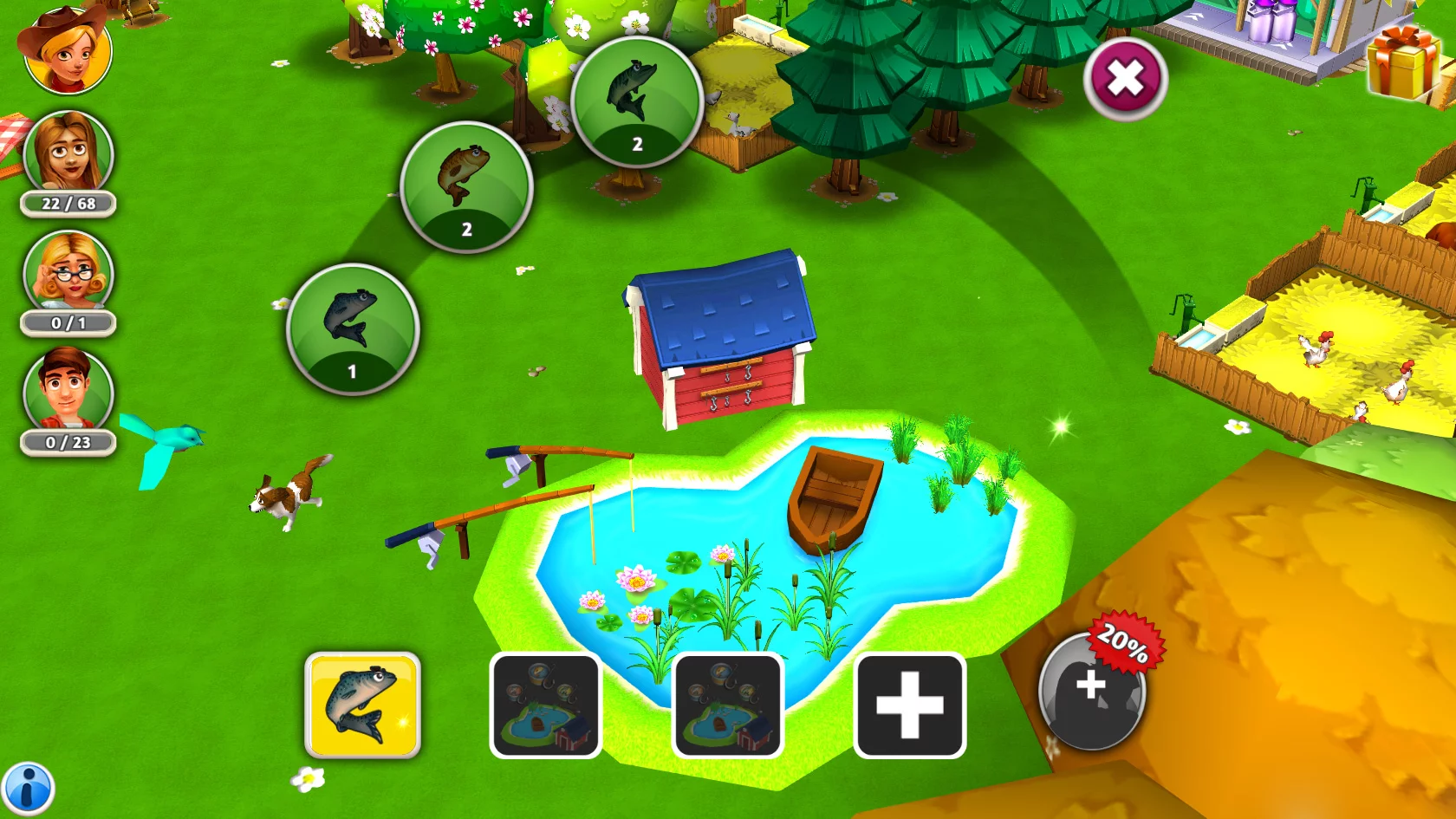 Изображение игры: My Free Farm 2