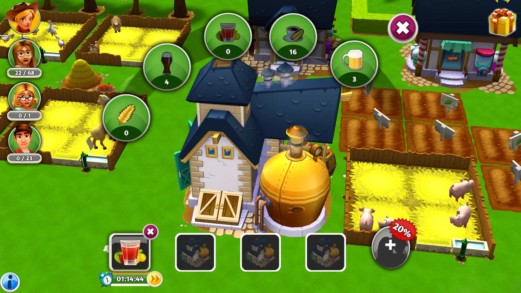 Изображение игры: My Free Farm 2