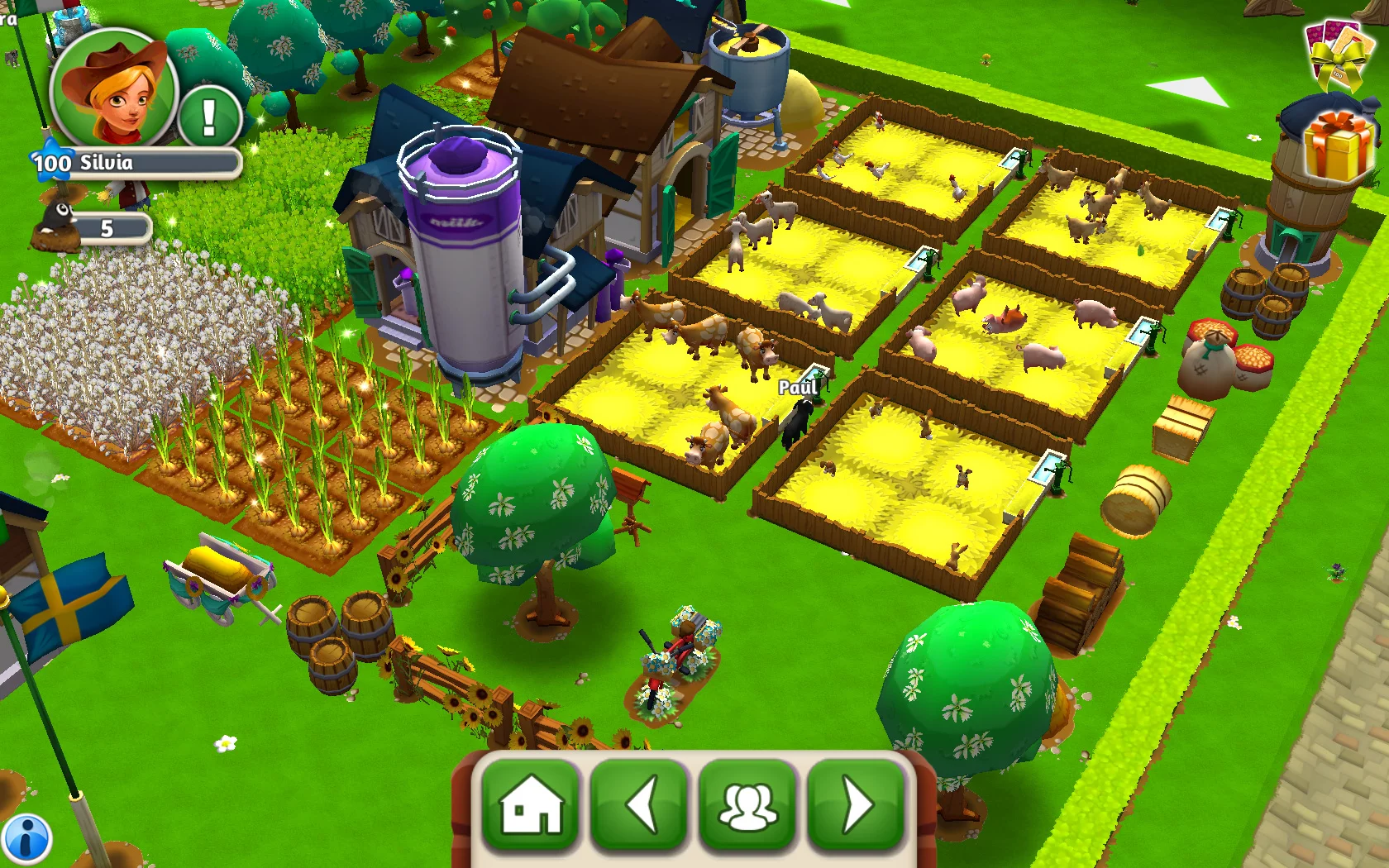 Изображение игры: My Free Farm 2