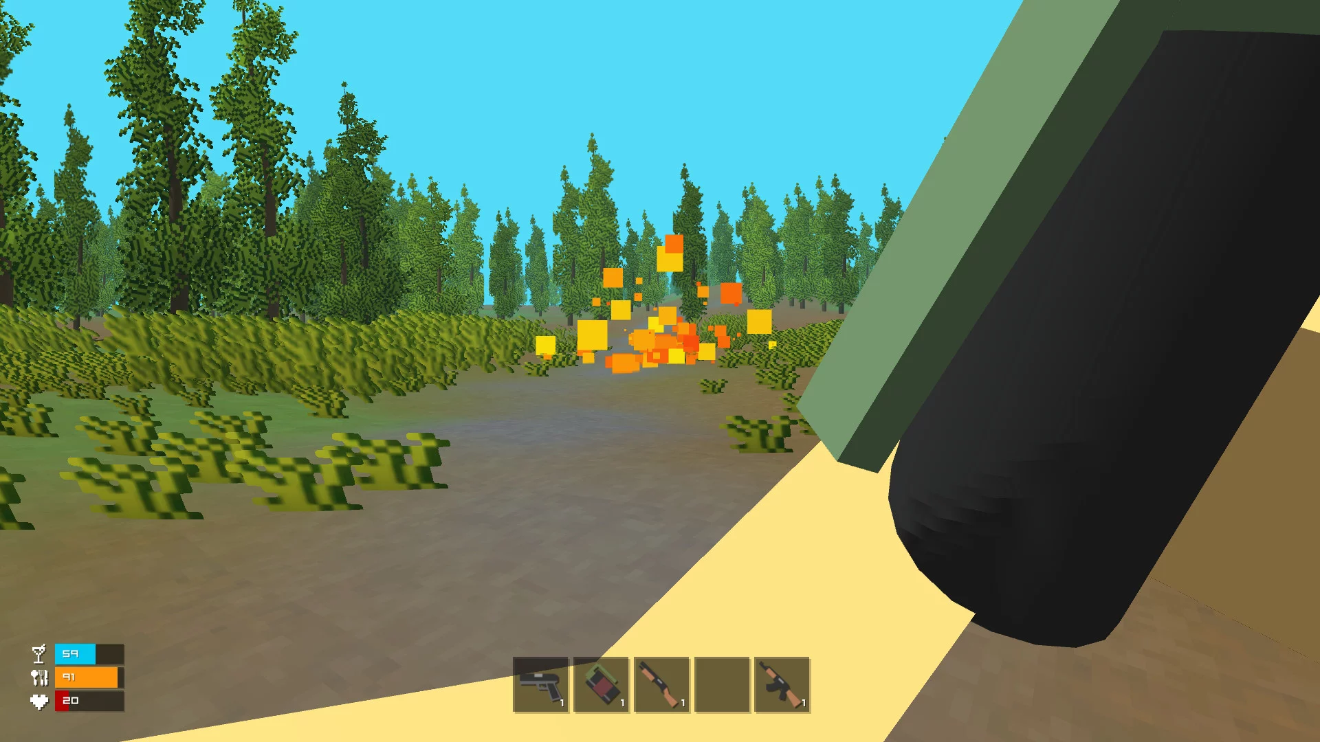 Изображение игры: SurvivalZ