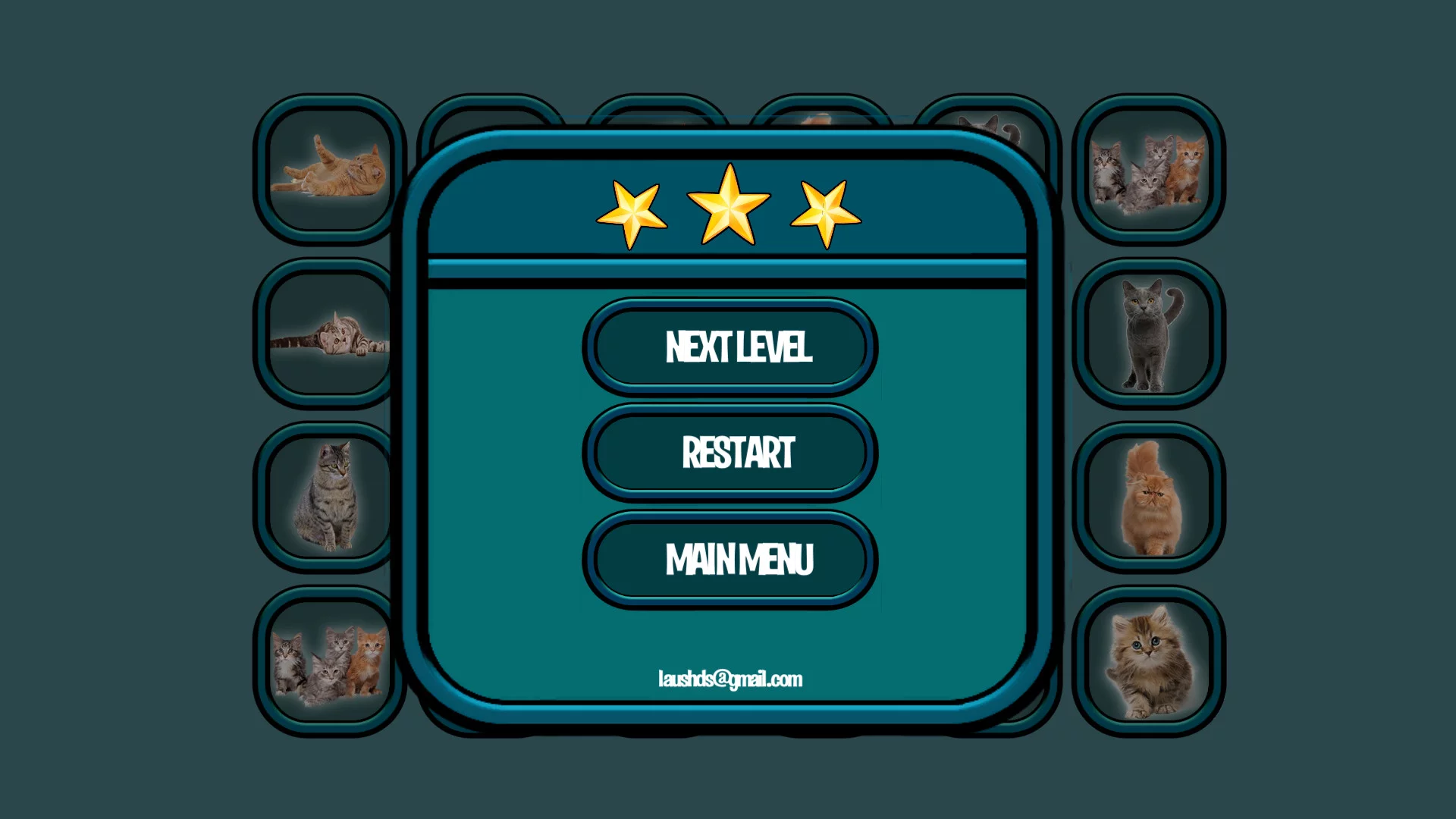 Изображение игры: Animals Memory: Cats