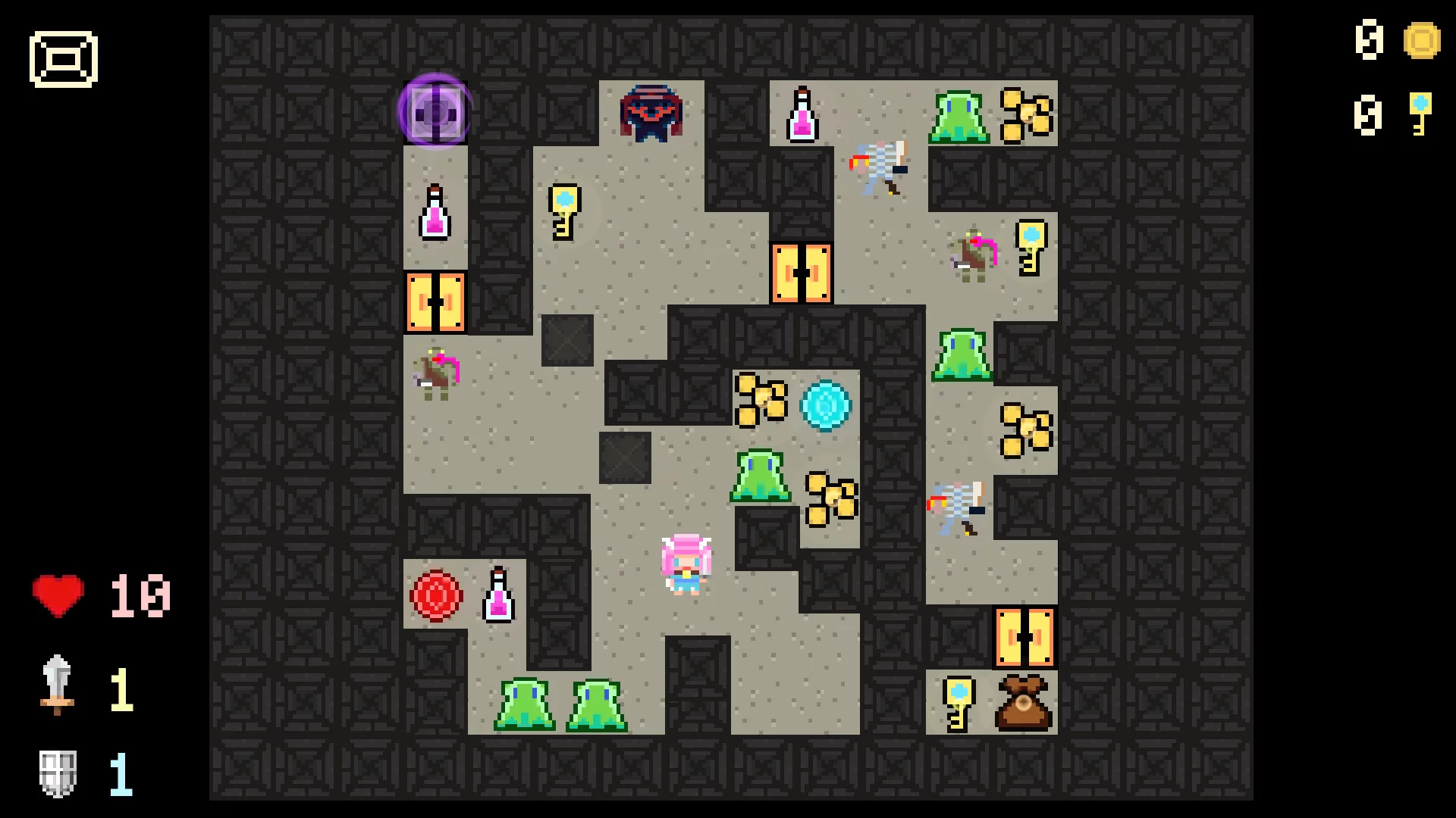 Изображение игры: Neko Dungeon | 喵酱迷城 | 喵醬迷城 | ねこダンジョン