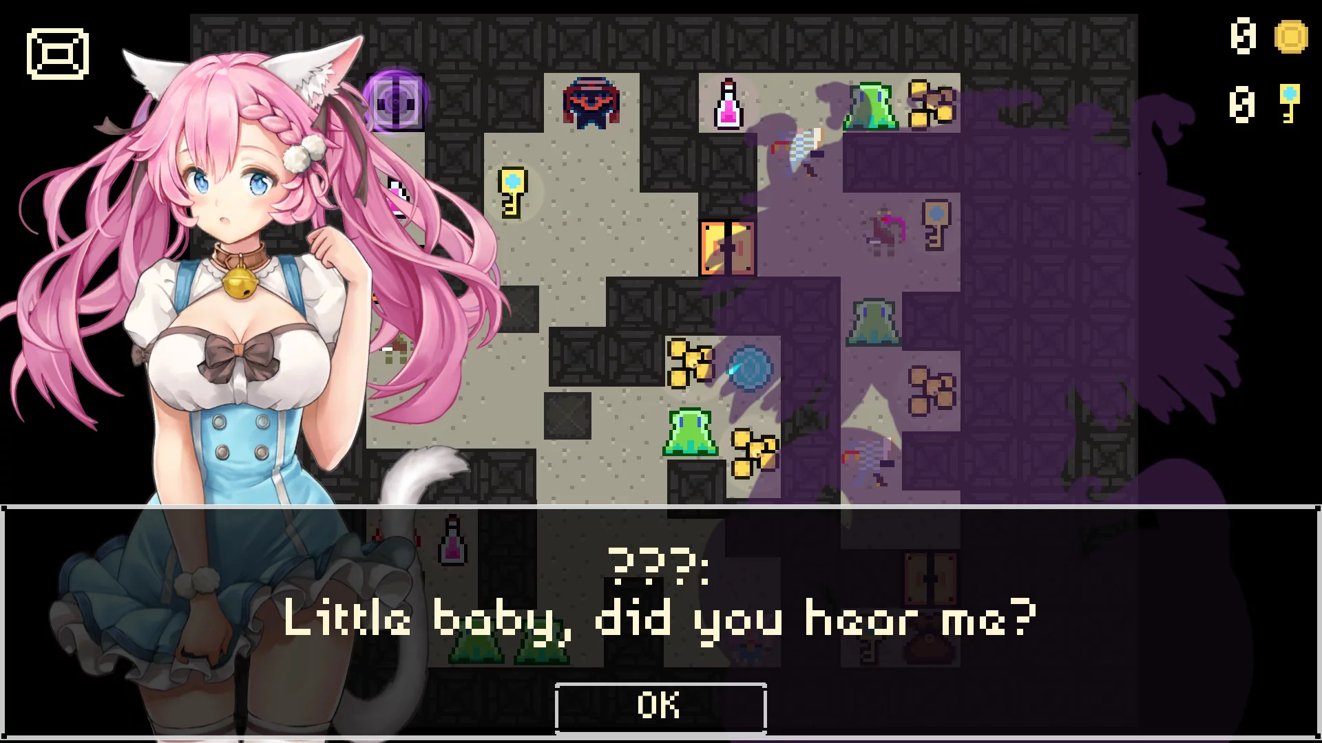 Изображение игры: Neko Dungeon | 喵酱迷城 | 喵醬迷城 | ねこダンジョン