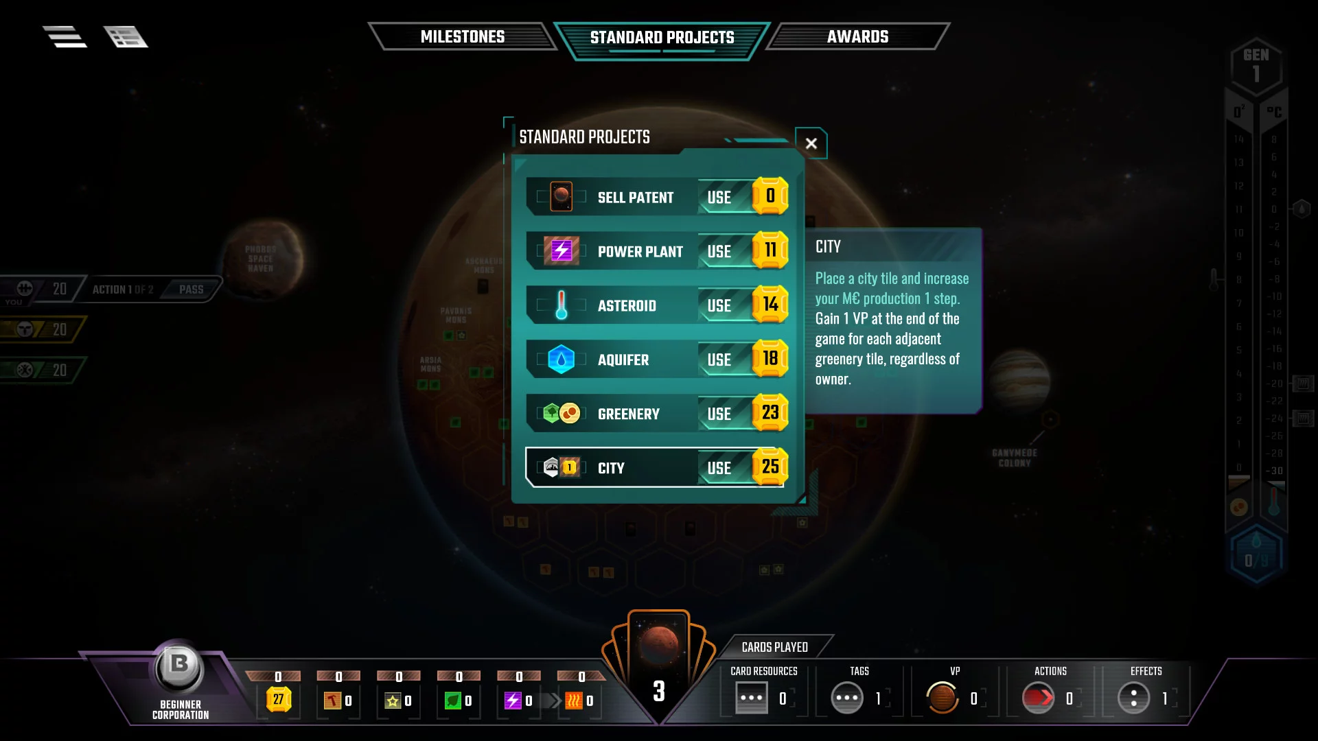 Изображение игры: Terraforming Mars